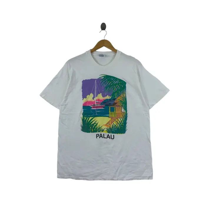 Vintage 90’ PALAU OCEAN PACIFIC Koror Island Tee Shirt
