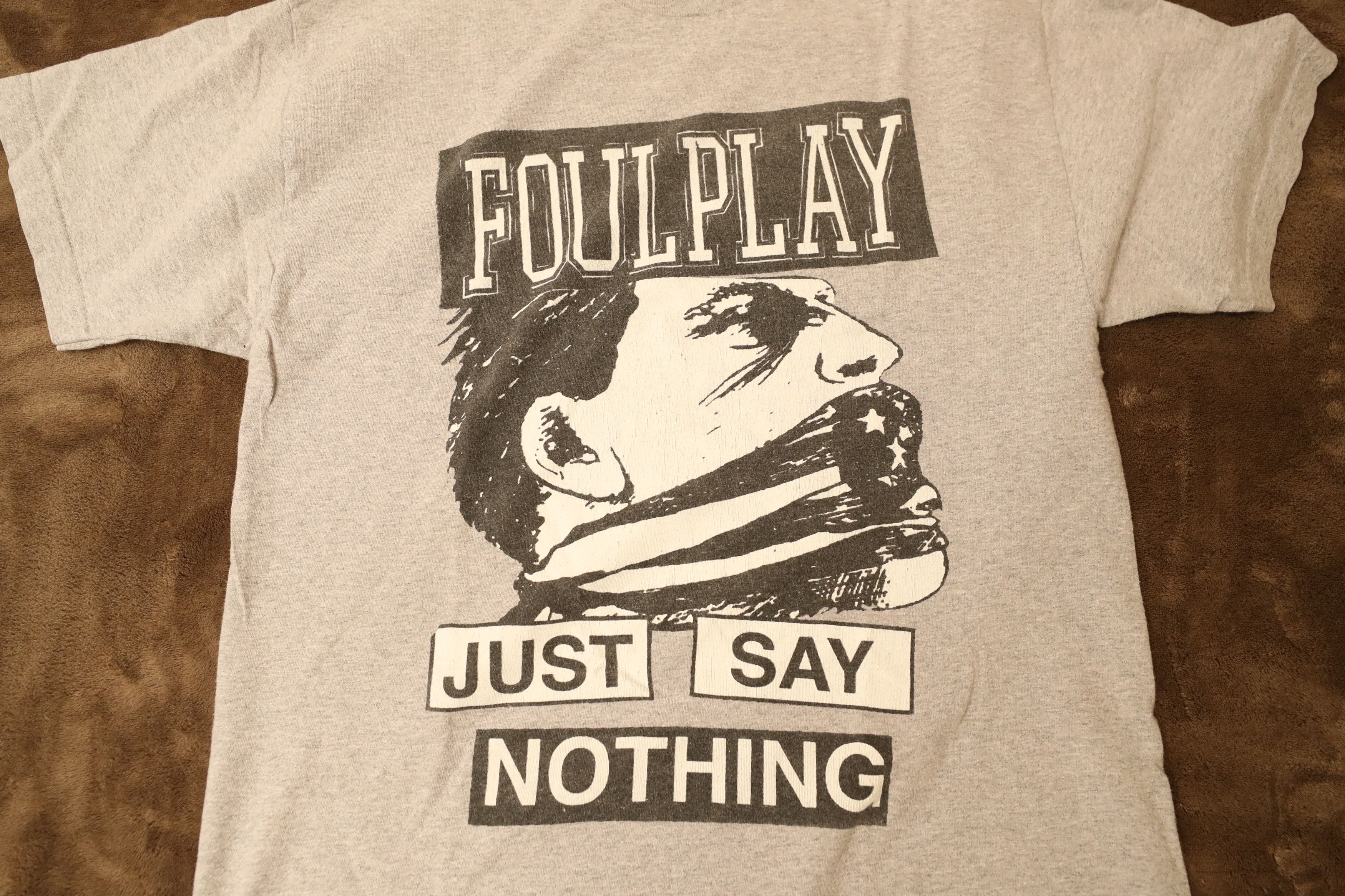 Foulplay Company FoulPlay Just Say Nothing Tee (L) Size US L / EU 52-54 / 3 - 6 Thumbnail