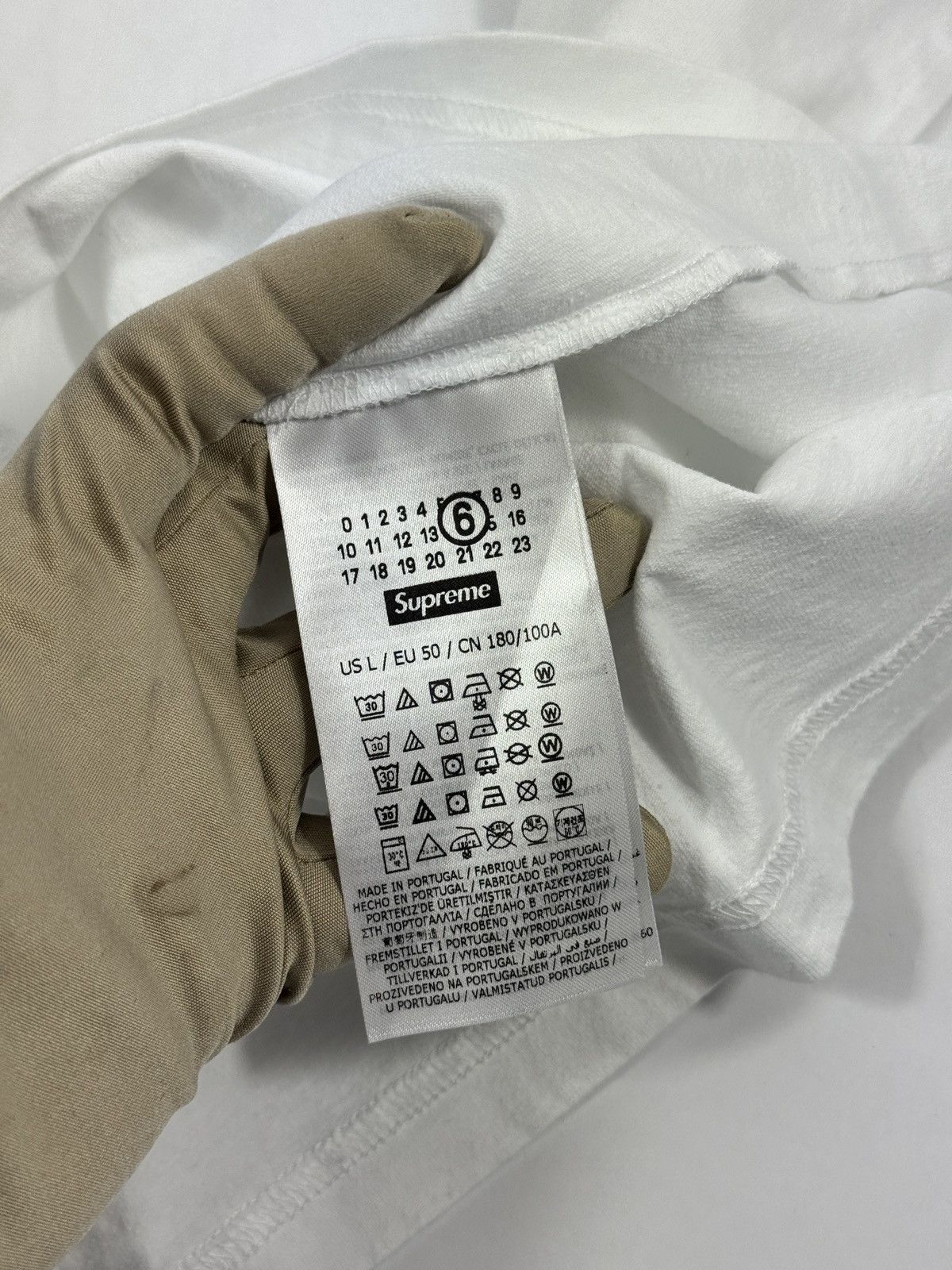 Supreme x MM6 MONEY PRINT T-SHIRT Size US L / EU 52-54 / 3 - 6 Thumbnail