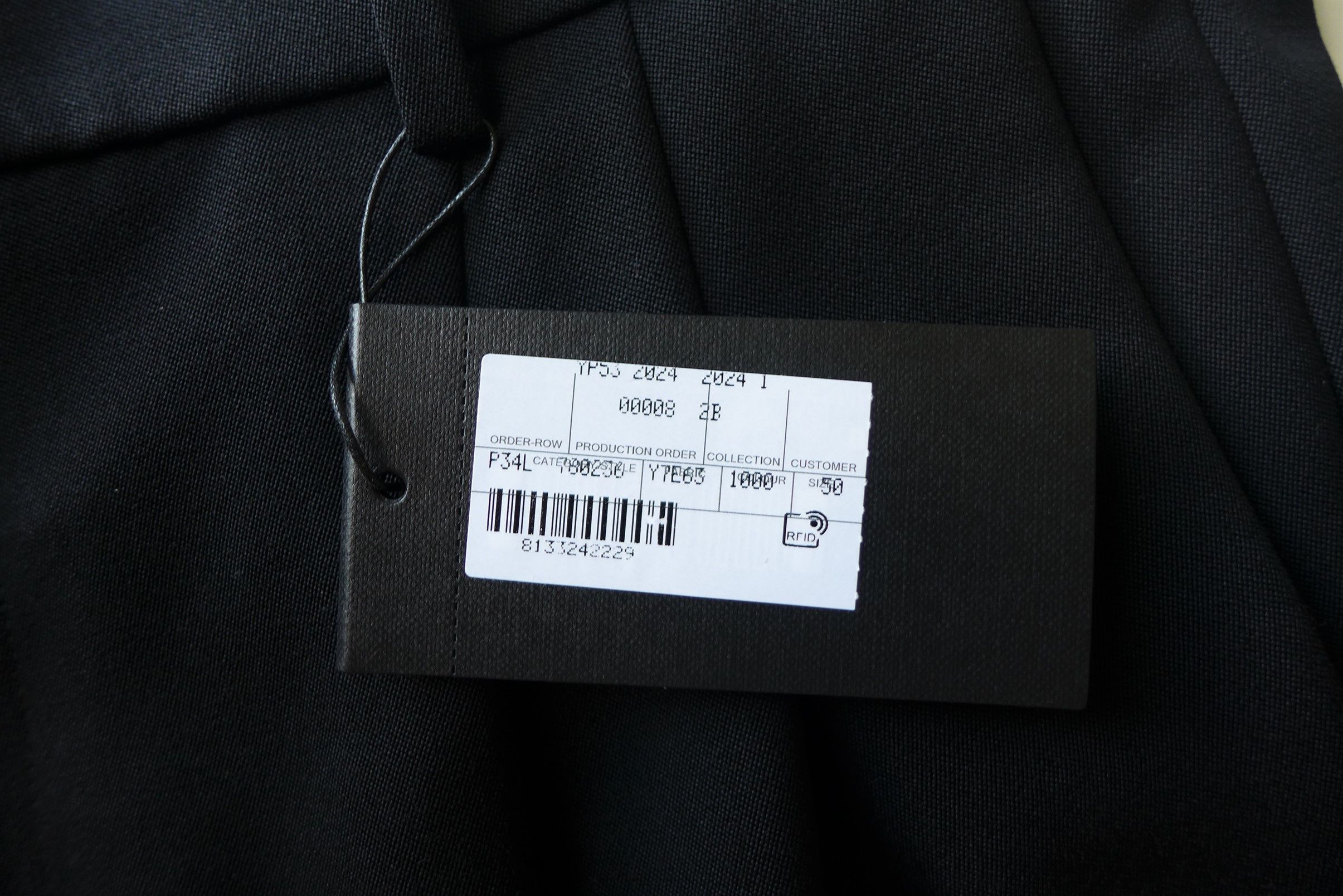 Saint Laurent Paris Saint Laurent Relaxed Fit Tuxedo Trousers - Black Wool Size US 34 / EU 50 - 13 Thumbnail