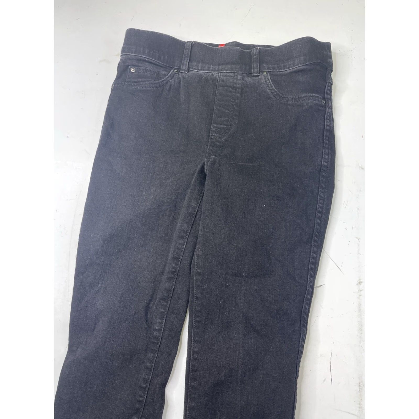 Spanx SPANX Skinny Ankle Pants Black Womens Small Pull On High Waist Shaping 20278R Jeans Size 28" / US 6 / IT 42 - 3 Thumbnail