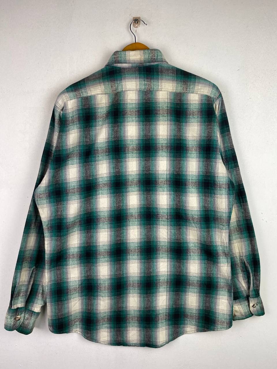 Flannel vintage private property shadow plaid flannel shirt Size US M / EU 48-50 / 2 - 7 Thumbnail