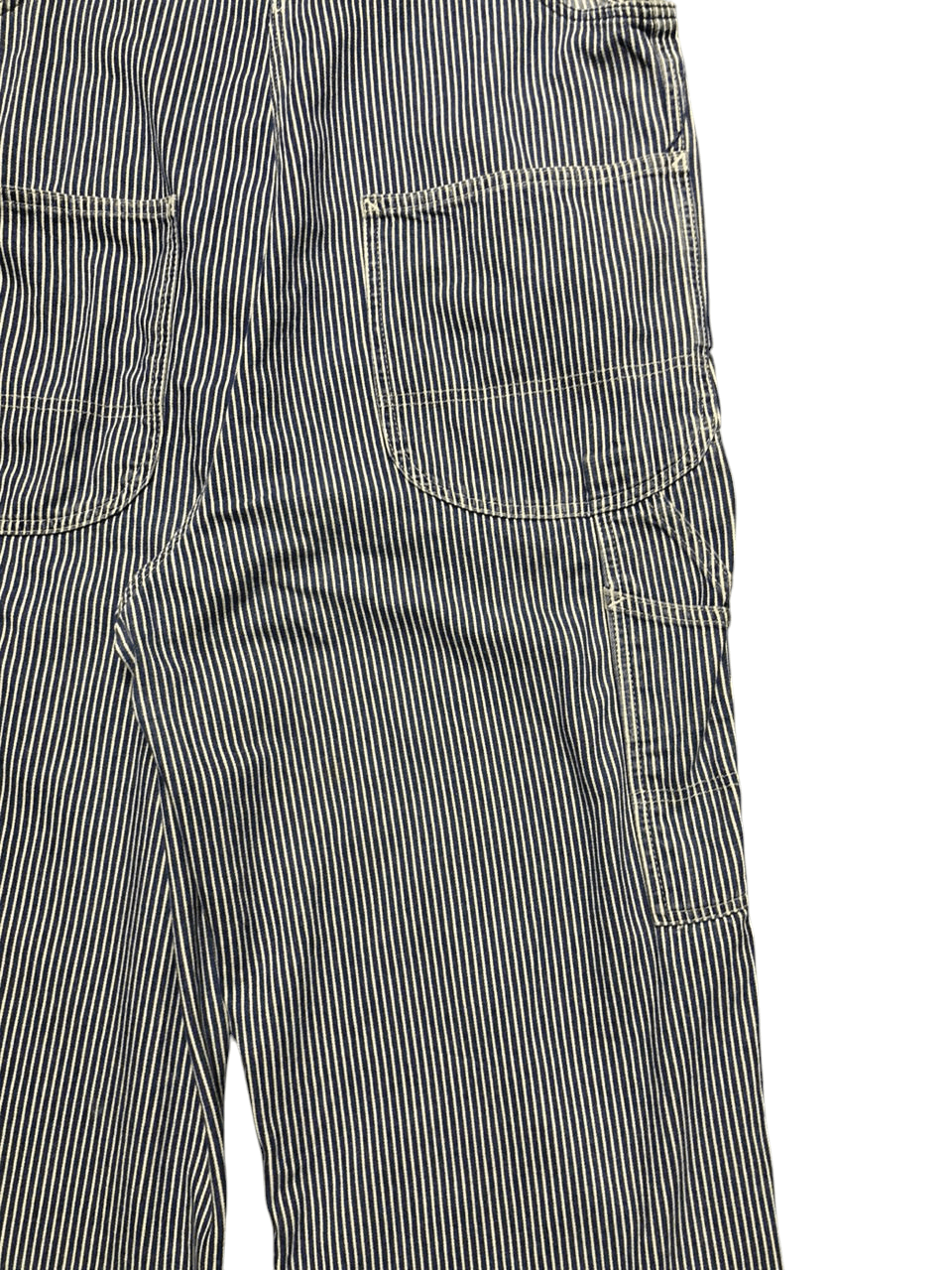 Lee Lee Hickory Jumpsuit Coveralls Workers Size US 32 / EU 48 - 9 Thumbnail