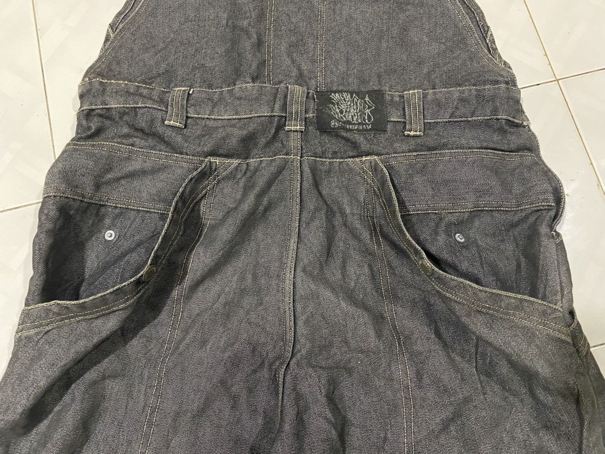 Vintage Freaky Massive Baggy Overalls Denim Size US 40 / EU 56 - 9 Thumbnail