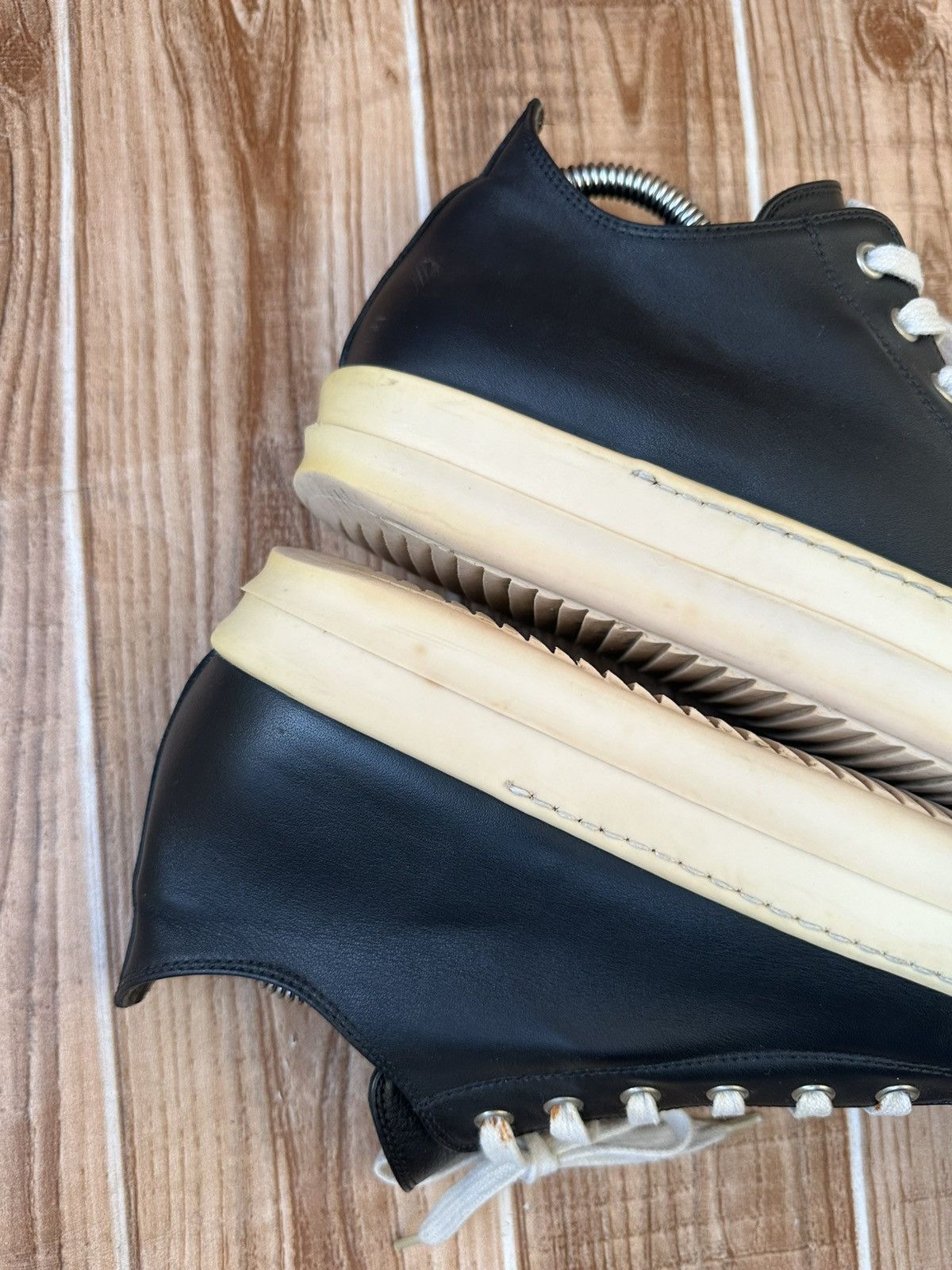 Rick Owens Rick Owens SS16 Leather Mainline Ramones Calf Leather Size US 8.5 / EU 41-42 - 15 Thumbnail