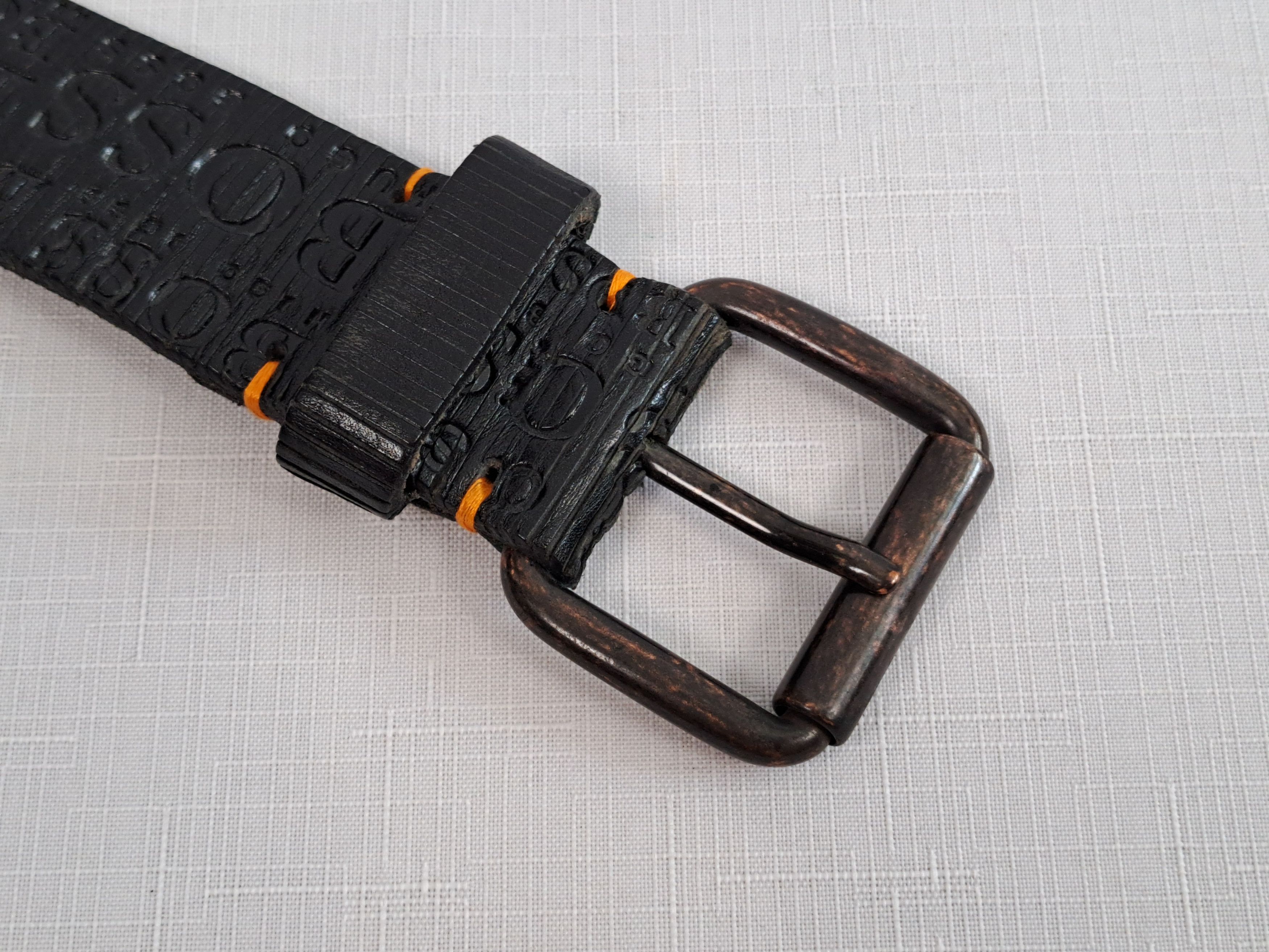 Hugo Boss HUGO BOSS calf leather belt. Handmade in Italy Size ONE SIZE - 11 Thumbnail