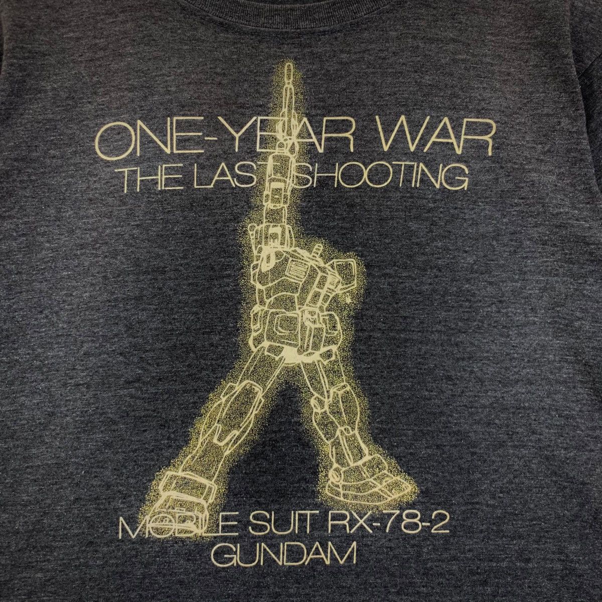 Anime MOBILE SUIT GUNDAM RX-78-2 One Year War Anime Tee Shirt Size US L / EU 52-54 / 3 - 3 Thumbnail
