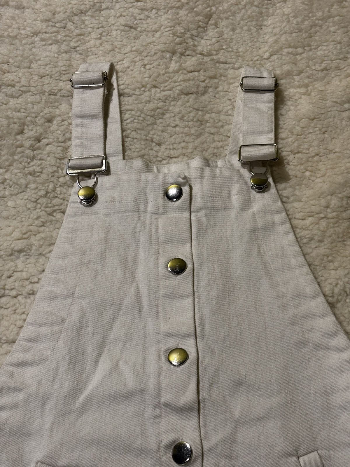 Other White denim overall dress0126 Size XS / US 0-2 / IT 36-38 - 2 Thumbnail