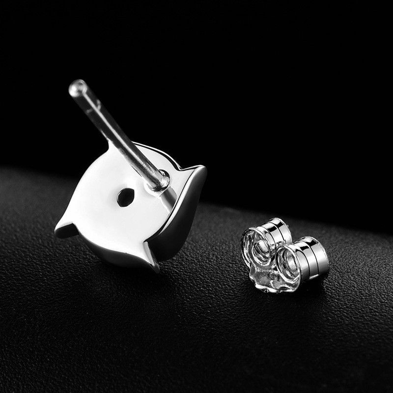 Jewelry × Sterling Silver Vibe Earrings One Pairs Chrome Jewelry Size ONE SIZE - 4 Thumbnail