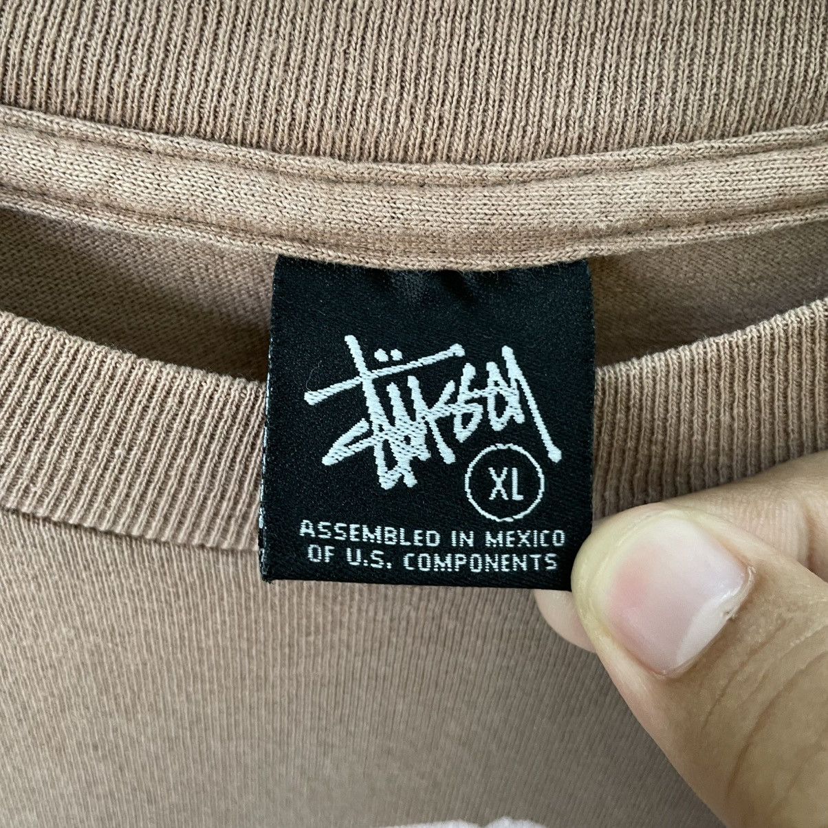 Stussy Vintage Thrashed Y2K Stussy S Logo Tee Shirt Size US XL / EU 56 / 4 - 4 Thumbnail