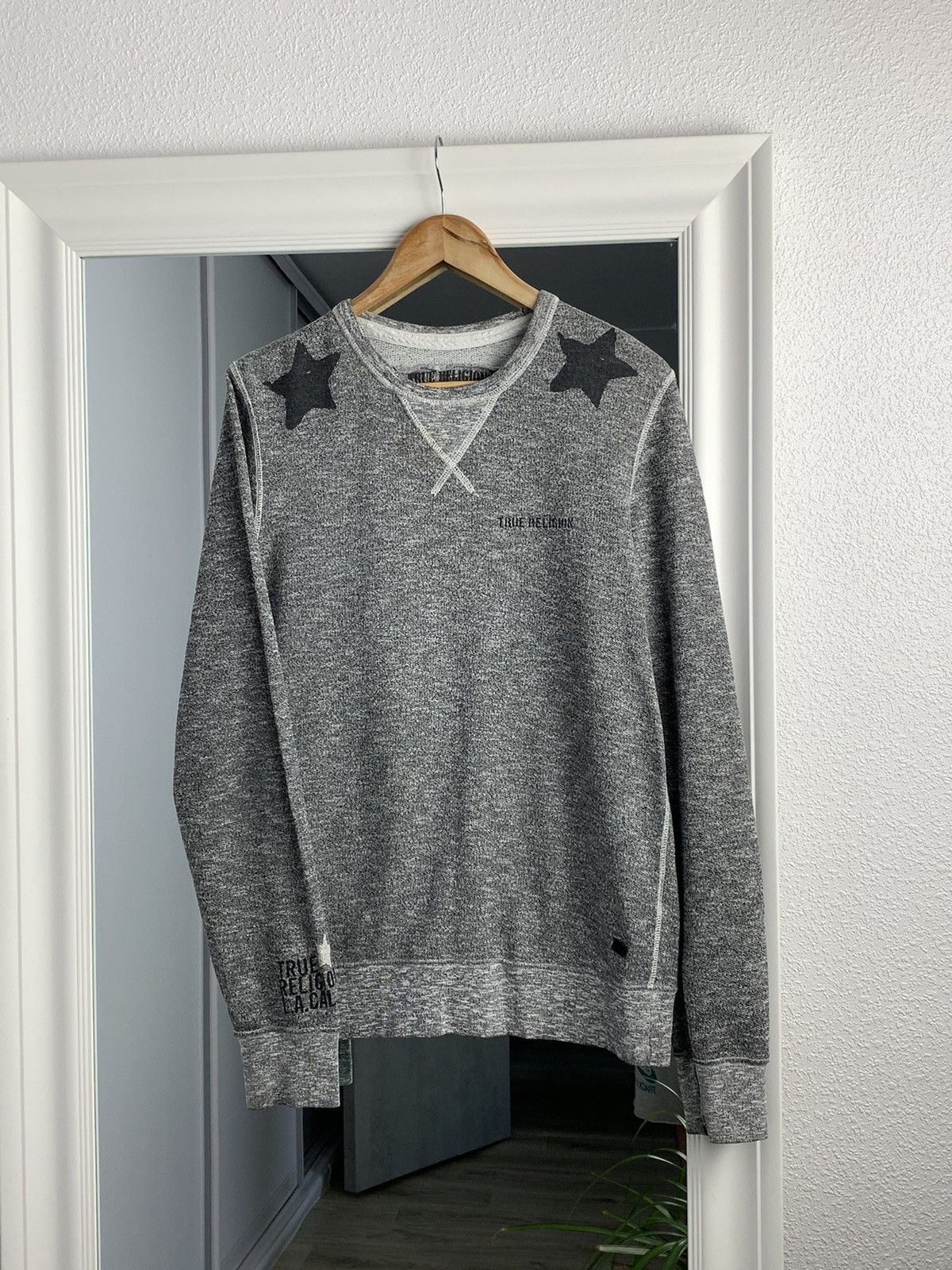 True Religion True Religion Stars Crew Sweatshirt Big Logo Size:M Size US M / EU 48-50 / 2 - 1 Thumbnail