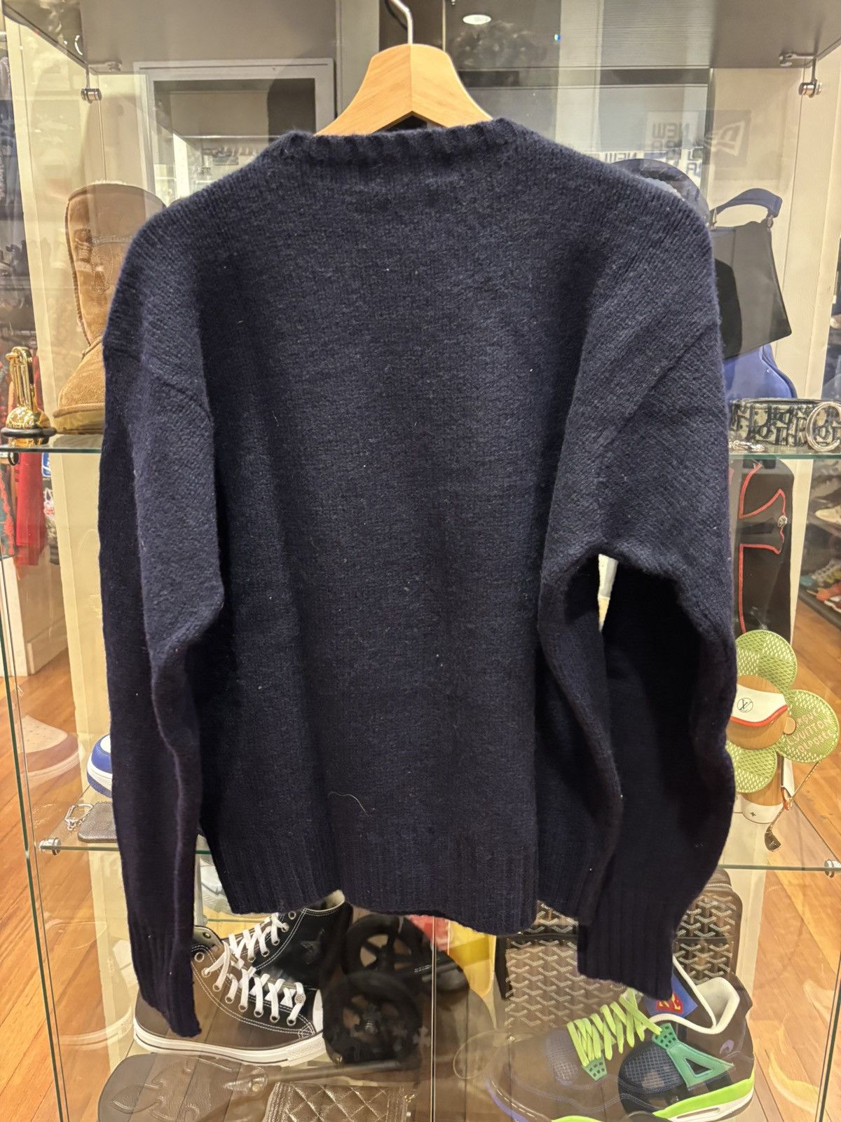 Polo Ralph Lauren Polo Ralph Lauren American Flag Navy Knit Sweater Size US L / EU 52-54 / 3 - 2 Thumbnail