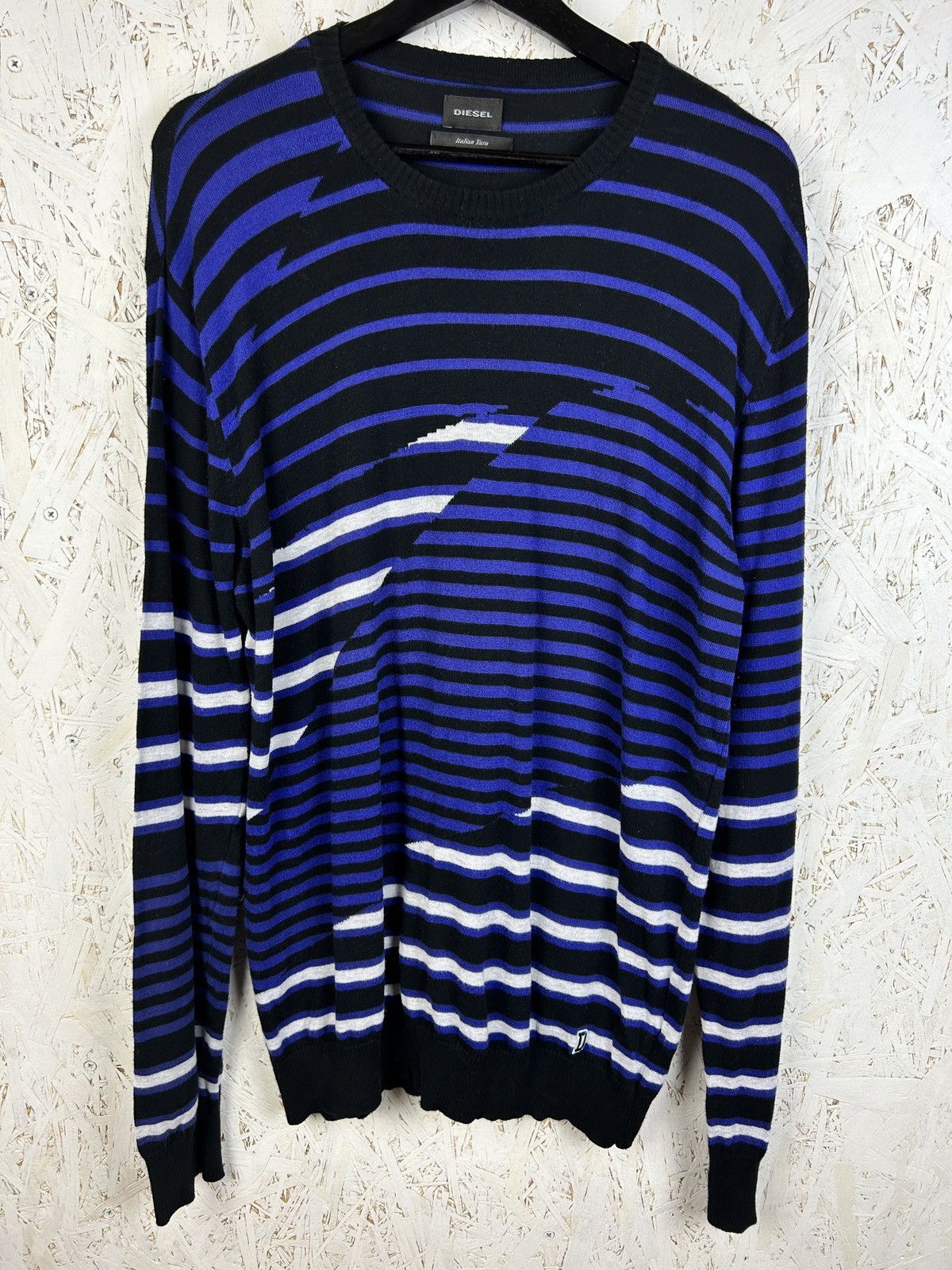 Diesel Italian Yarn Pullover Crewneck Sweater XXL