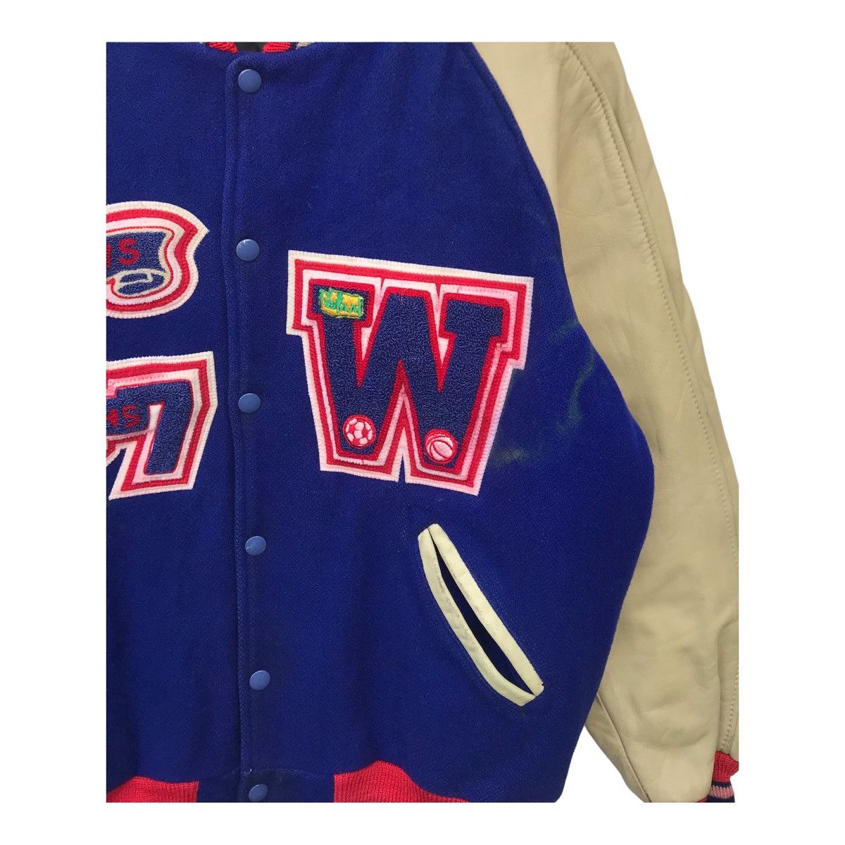 Vintage Vintage K.Knutson 87 Streetwear College Varsity Jacket Size US M / EU 48-50 / 2 - 3 Thumbnail