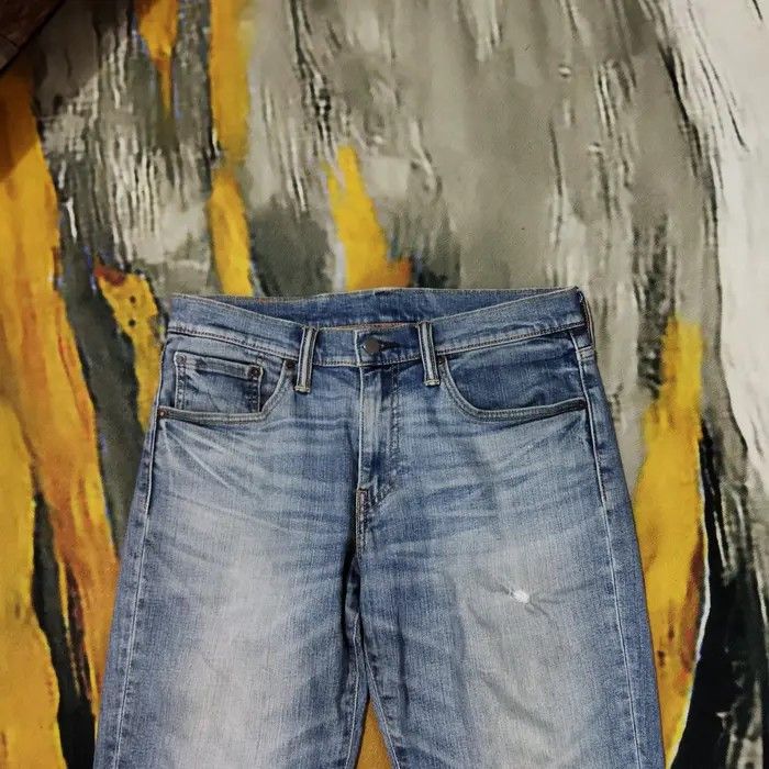 Levi's × Vintage VINTAGE LEVIS 511 DISTRESSED FADED BLUE JEANS PANTS Size US 32 / EU 48 - 2 Thumbnail