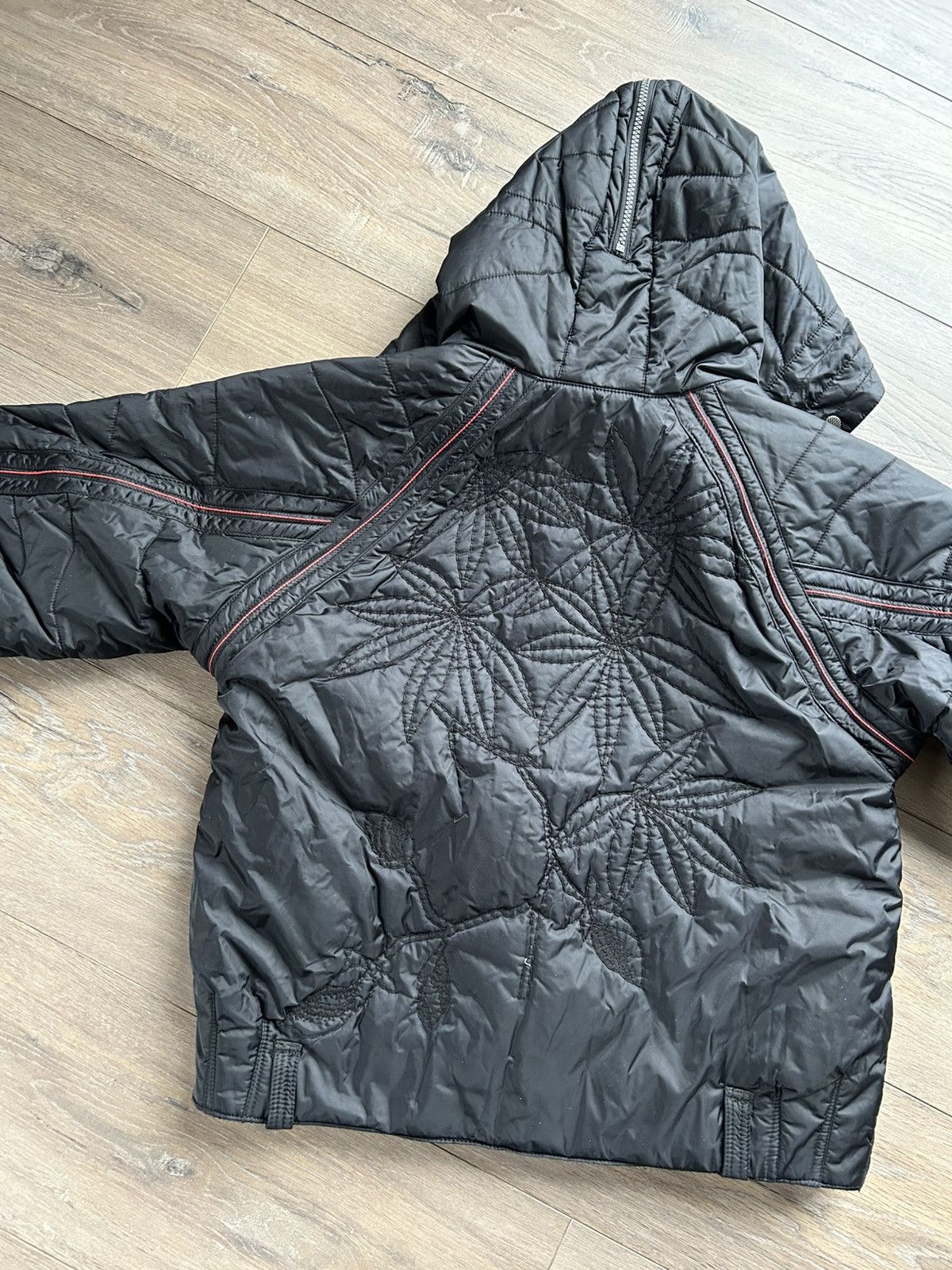 JET SET Jet set black ski city jacket floral S Size S / US 4 / IT 40 - 12 Thumbnail