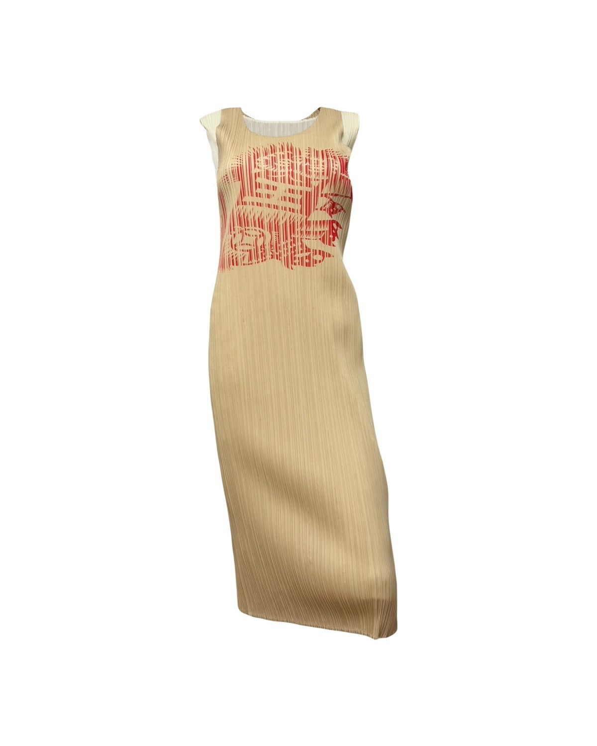 Pleats Please Issey Miyake PLEATS PLEASE Tiger Graphic Two-Piece Styling Set Size S / US 4 / IT 40 - 1 Thumbnail