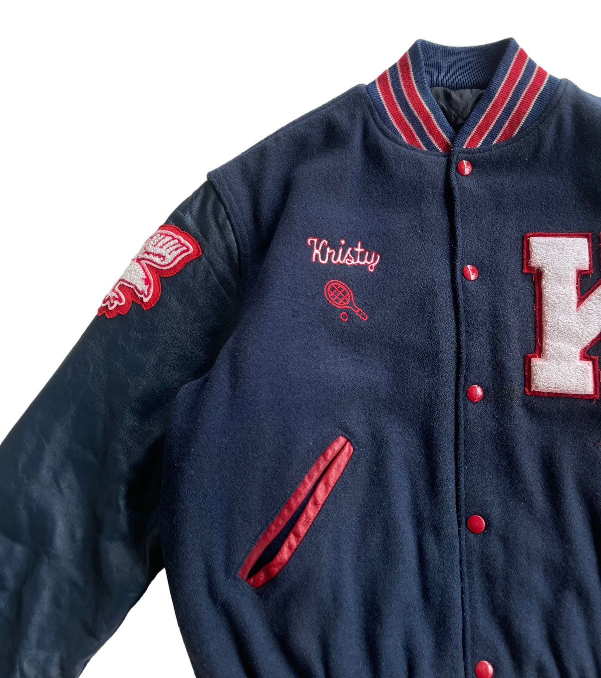 Vintage Vintage 70s Delong Kennedy Varsity Jacket Size US M / EU 48-50 / 2 - 8 Thumbnail