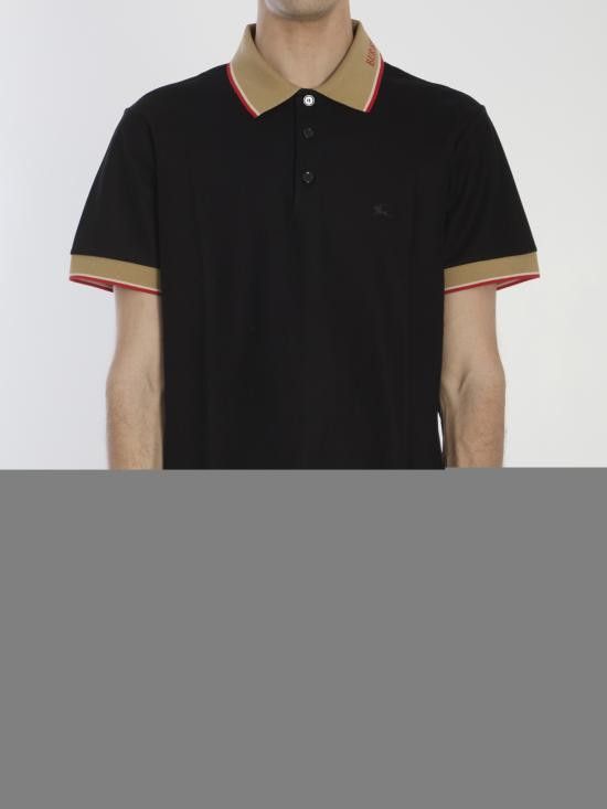 Burberry BURBERRY Men Polo Shirts 8110934 BLACK Size US S / EU 44-46 / 1 - 1 Thumbnail