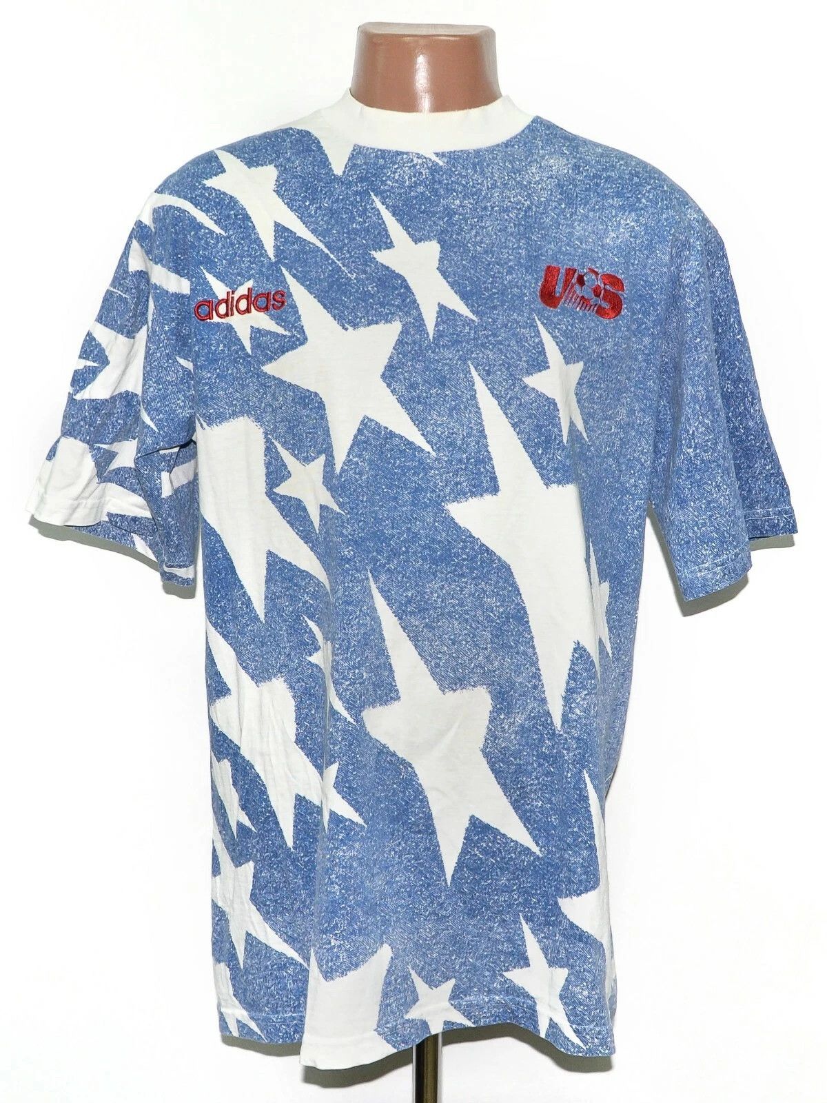 Adidas USA 1994 AWAY FOOTBALL SHIRT JERSEY ADIDAS SIZE L ADULT Size US L / EU 52-54 / 3 - 1 Thumbnail