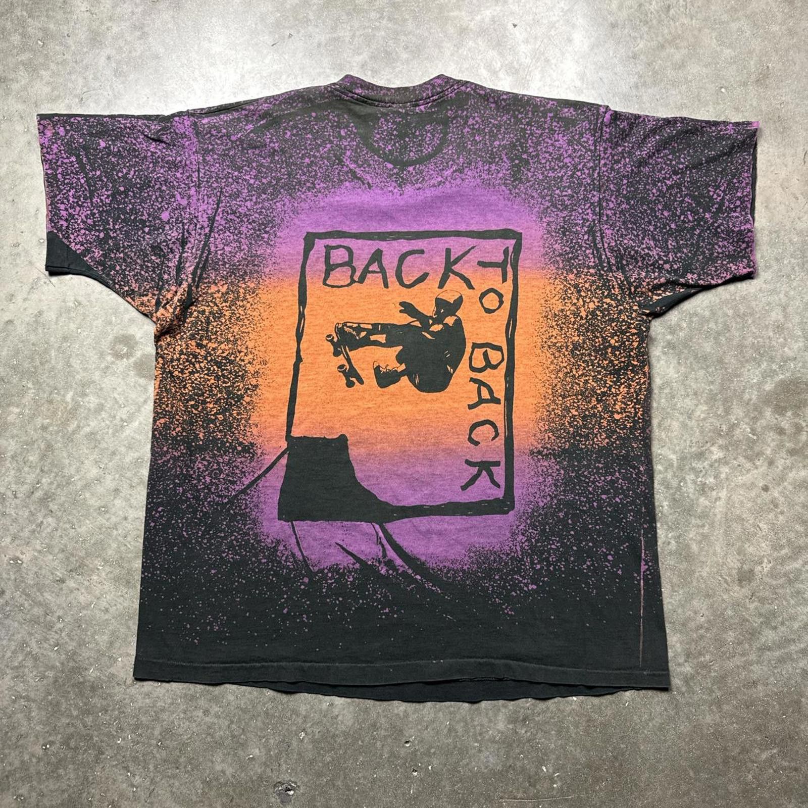 Other Back to Back Skateboarding AOP Vintage Art 1990's T-Shirt Size US XXL / EU 58 / 5 - 2 Thumbnail