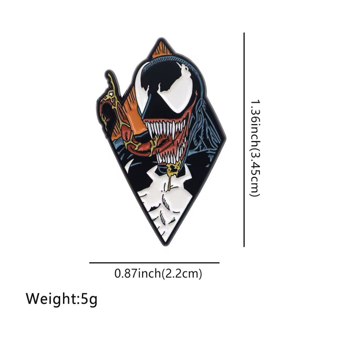 Designer Vanum pin badge on backpack costume accessories Size ONE SIZE - 3 Thumbnail