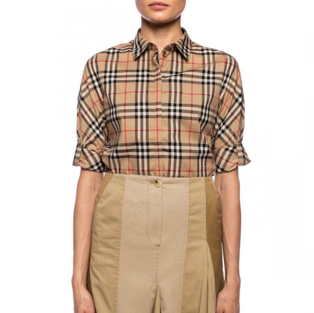 Burberry Burberry Single-breasted Casual Long Sleeve Shirt K26WX Size XS / US 0-2 / IT 36-38 - 8 Thumbnail
