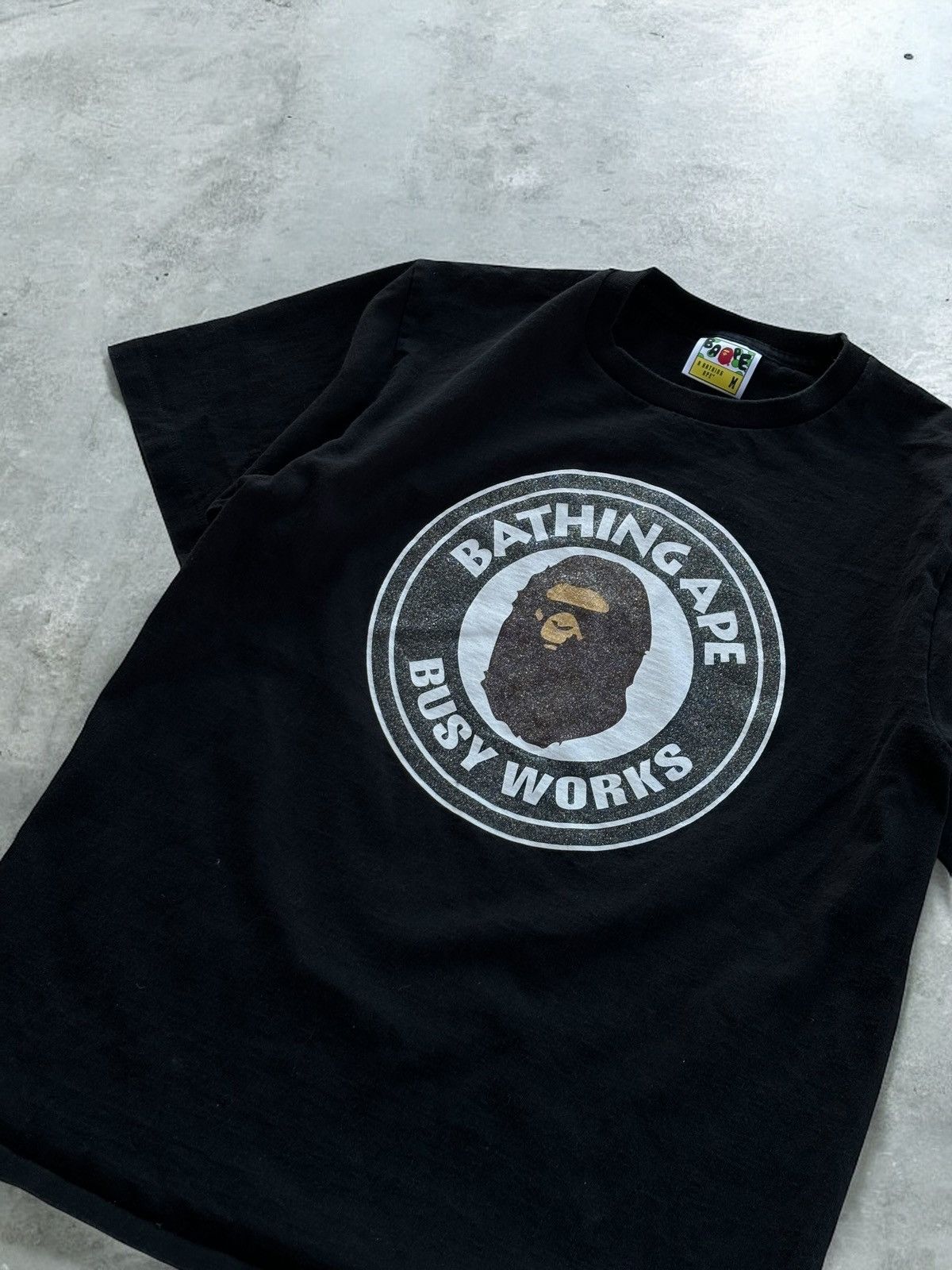 Bape Glass Beads Busy Works Tee Size US M / EU 48-50 / 2 - 3 Thumbnail