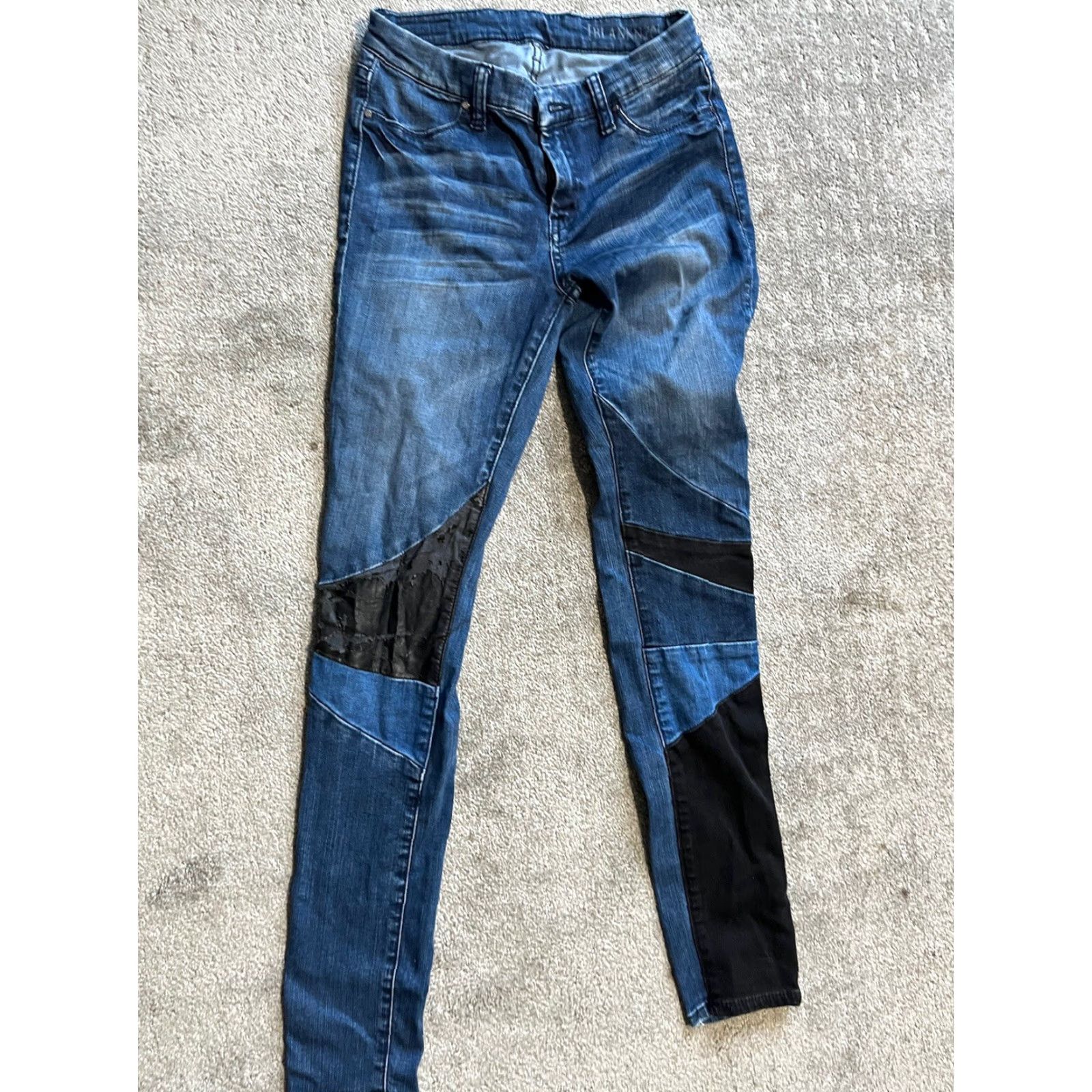 Vintage BLANKNYC Women's Skinny Classique Jeans Size 27 Everyday Blue Denim 5-Pocket Design Slim Regular California? Size 27" / US 4 / IT 40 - 3 Thumbnail