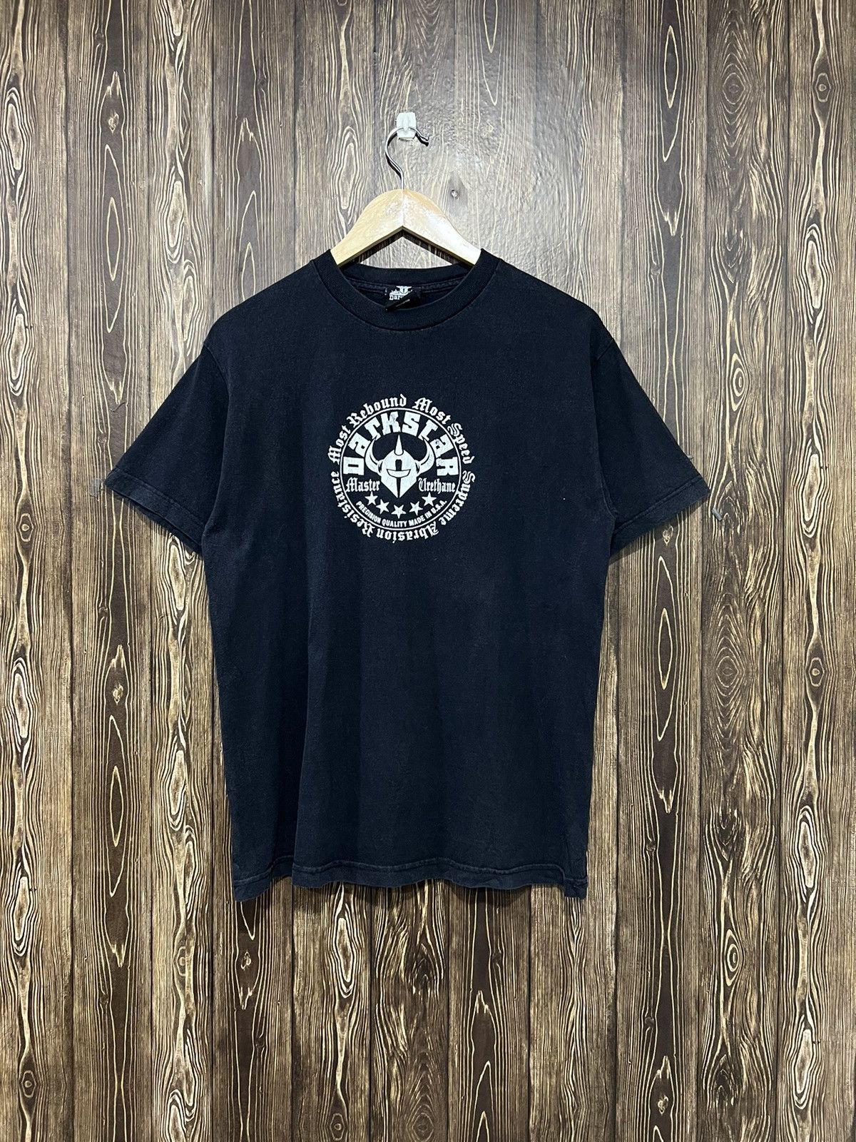 Powell Peralta × Santa Cruz Skateboards × Vintage Vintage 90s Darkstar Skateboard Tshirt Size US M / EU 48-50 / 2 - 1 Thumbnail