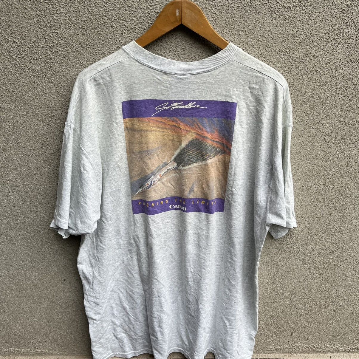 Vintage Vintage 90s CANON promo tee photograph printing Size US XL / EU 56 / 4 - 3 Thumbnail