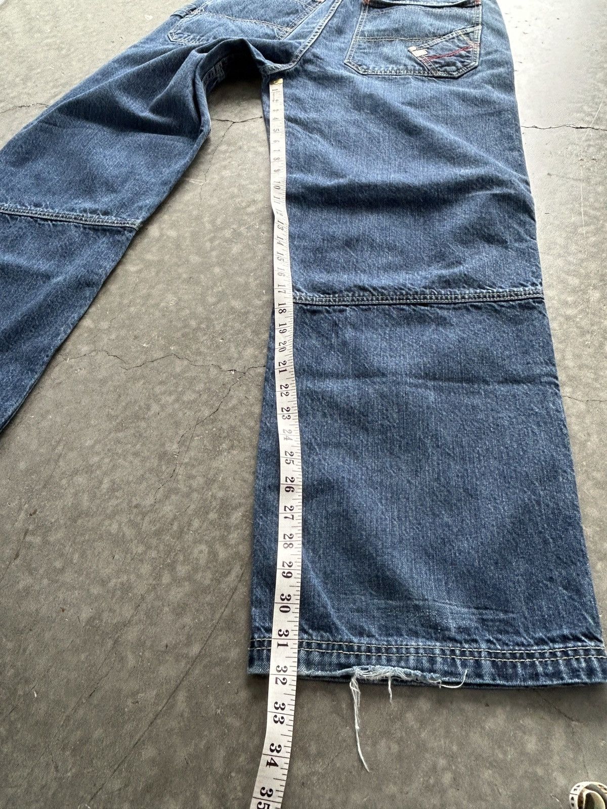 Pepe Jeans Vintage Y2K Pepe Jeans Double Knee Jeans Baggy Fit Size US 36 / EU 52 - 10 Thumbnail