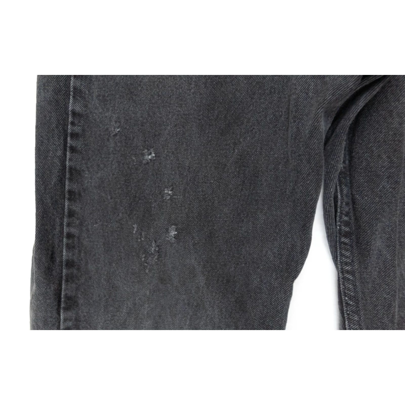 Levi's VINTAGE Levi's 550 Jeans Mens 38x30 Black Denim Tapered Relaxed Fit 90s Size US 38 / EU 54 - 4 Thumbnail