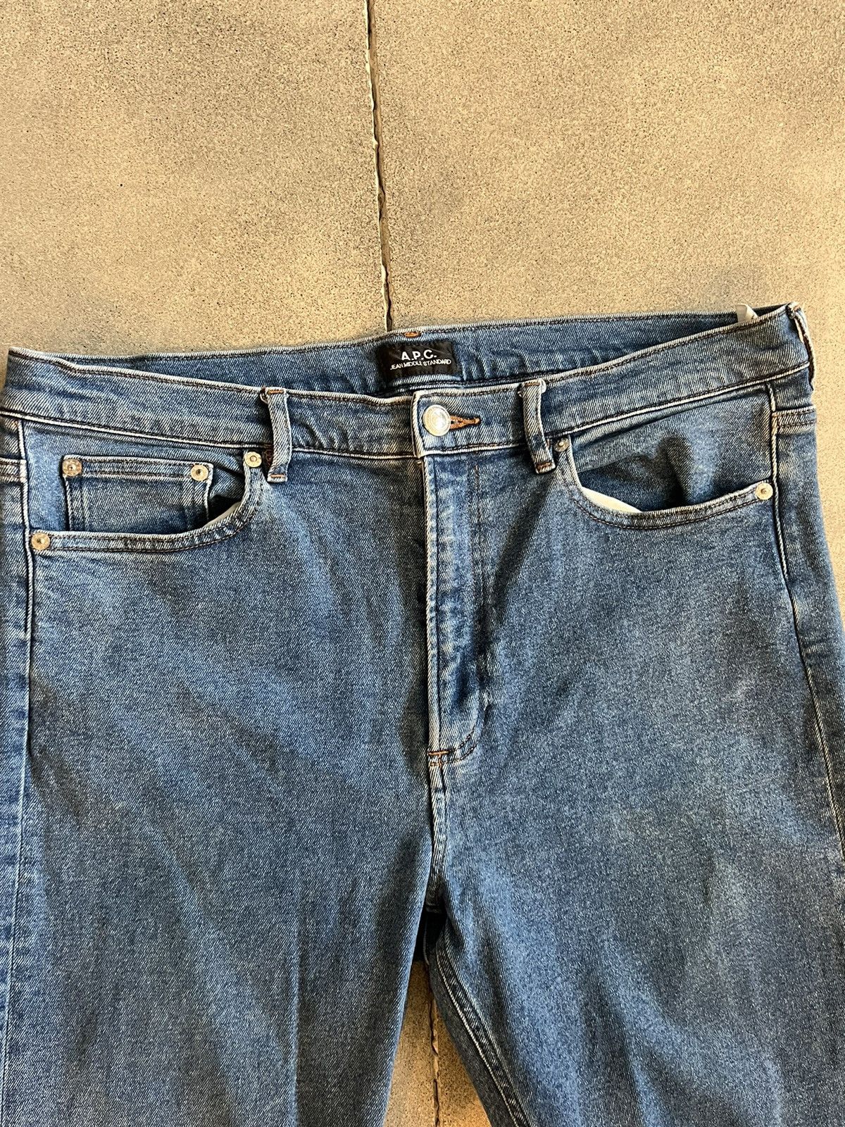 A.P.C. A.P.C. Middle standard denim jeans Size US 34 / EU 50 - 2 Thumbnail