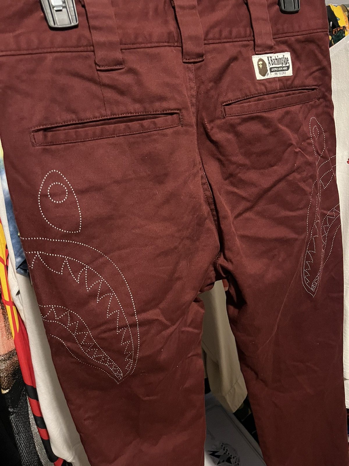 Side Shark Chino Pants