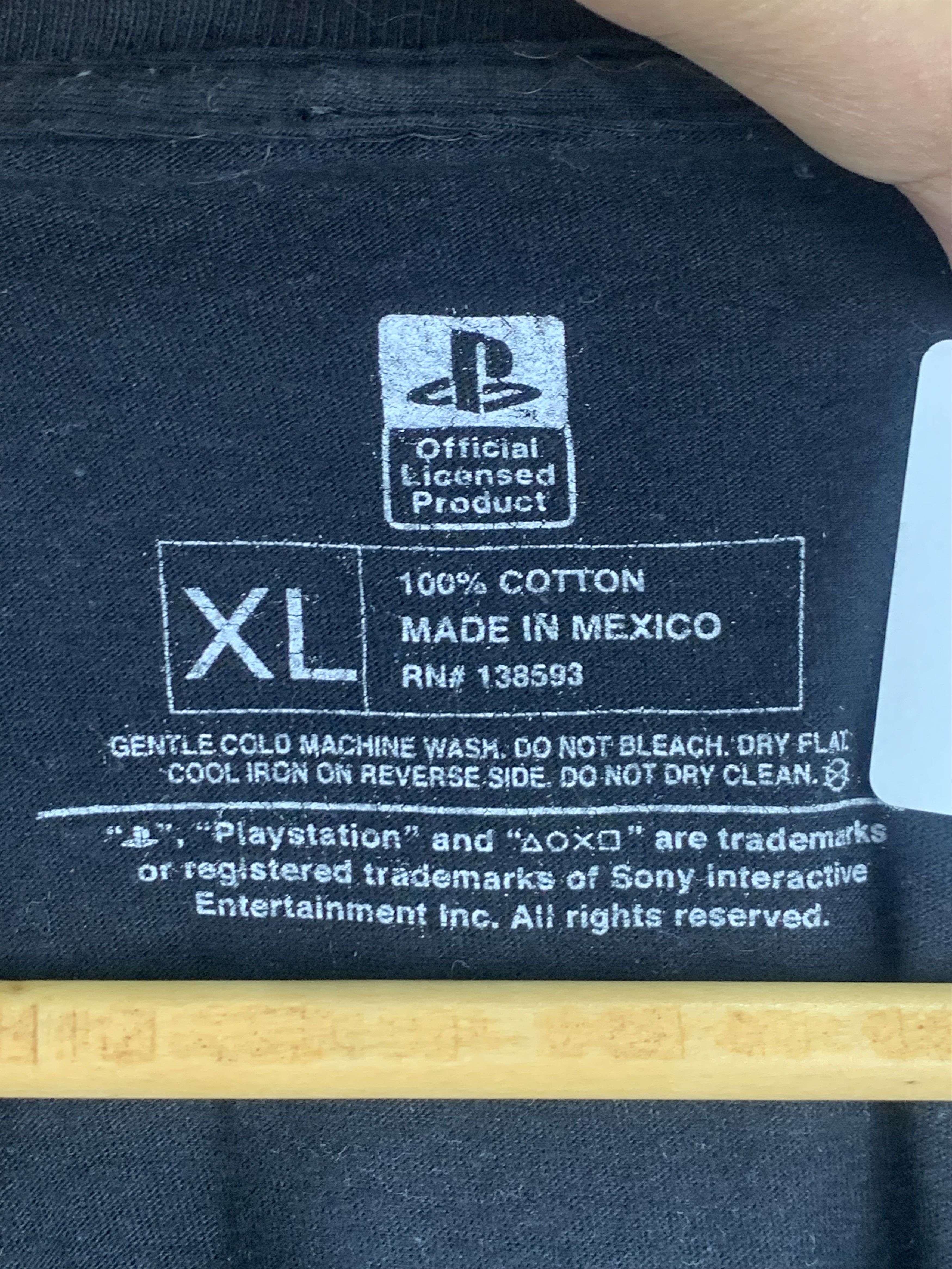 Playstation × Vintage Vintage Y2k Playstation Logo Tee TA0079 Size US XL / EU 56 / 4 - 5 Thumbnail
