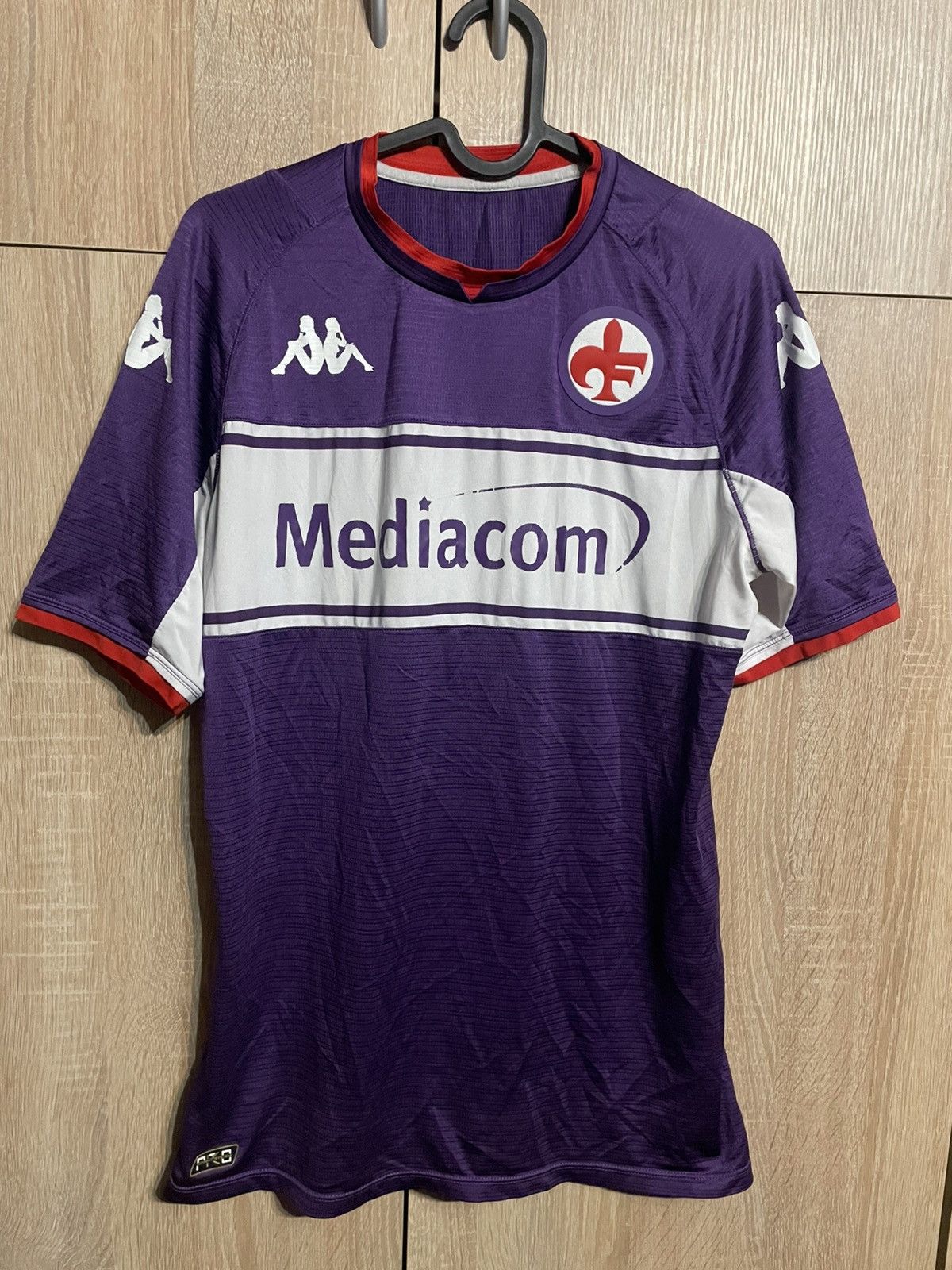 Kappa Kappa Gara Kombat Fiorentina vintage football jersey Size US S / EU 44-46 / 1 - 1 Thumbnail