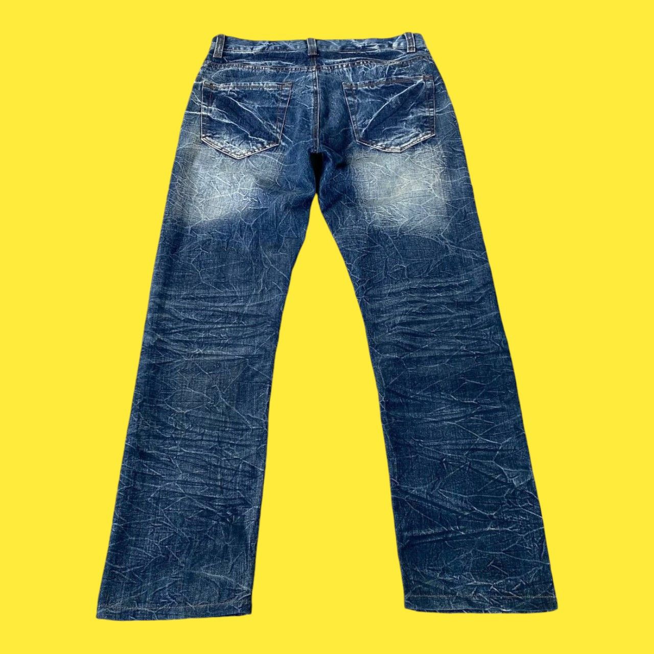 20471120 × 5351 POUR LES HOMMES × LOWBOX LOWBOX TIGER CLAW CRACK MARK RUSTY FADED W31X30 Size US 31 - 3 Thumbnail