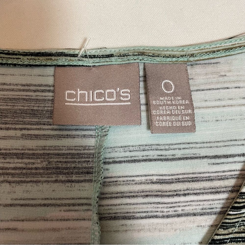 Chicos New Chico's Cold Shoulder Short Sleeve Top Size 0 US S Size S / US 4 / IT 40 - 7 Thumbnail