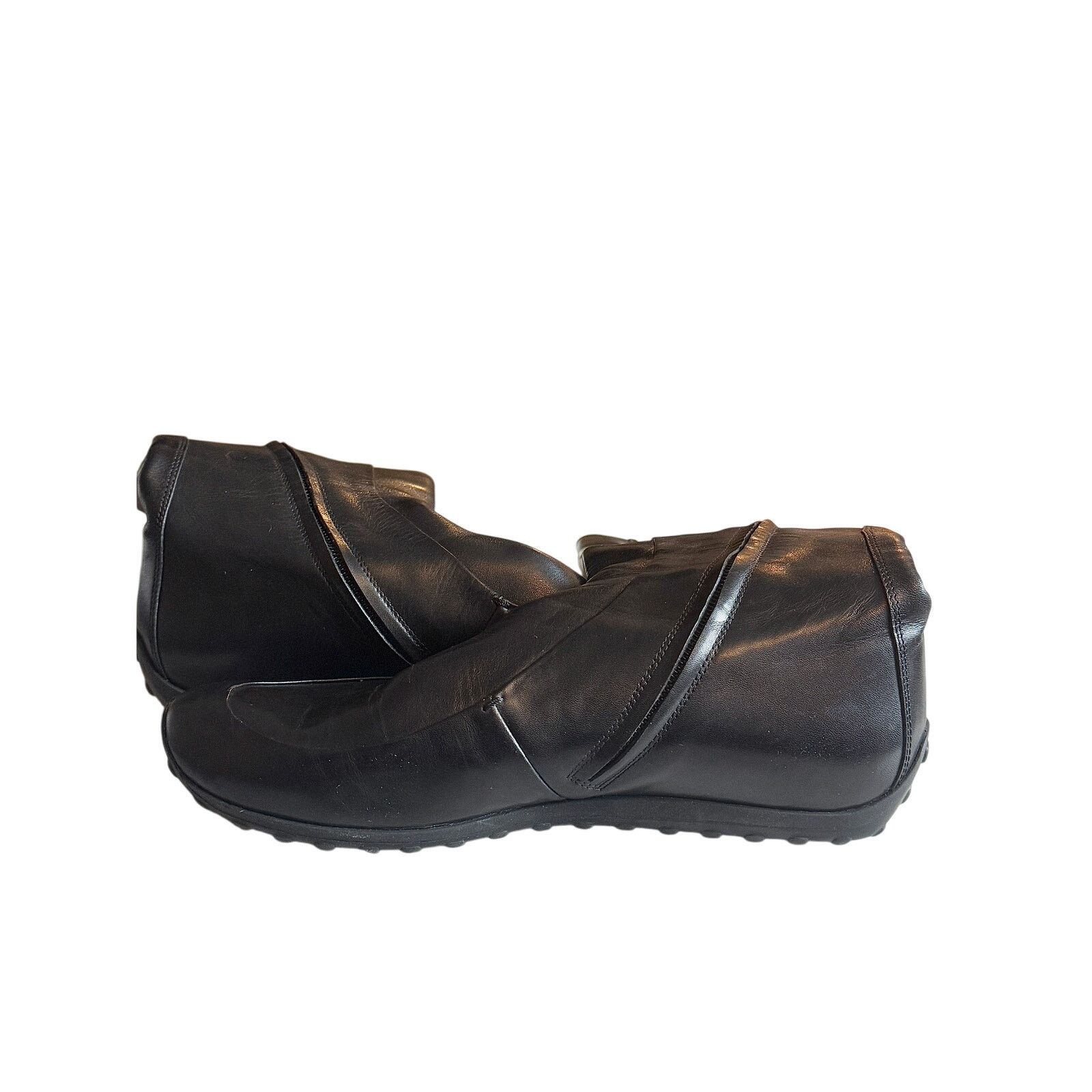 Bally Bally Black Leather Boots Size US 7 / IT 37 - 3 Thumbnail