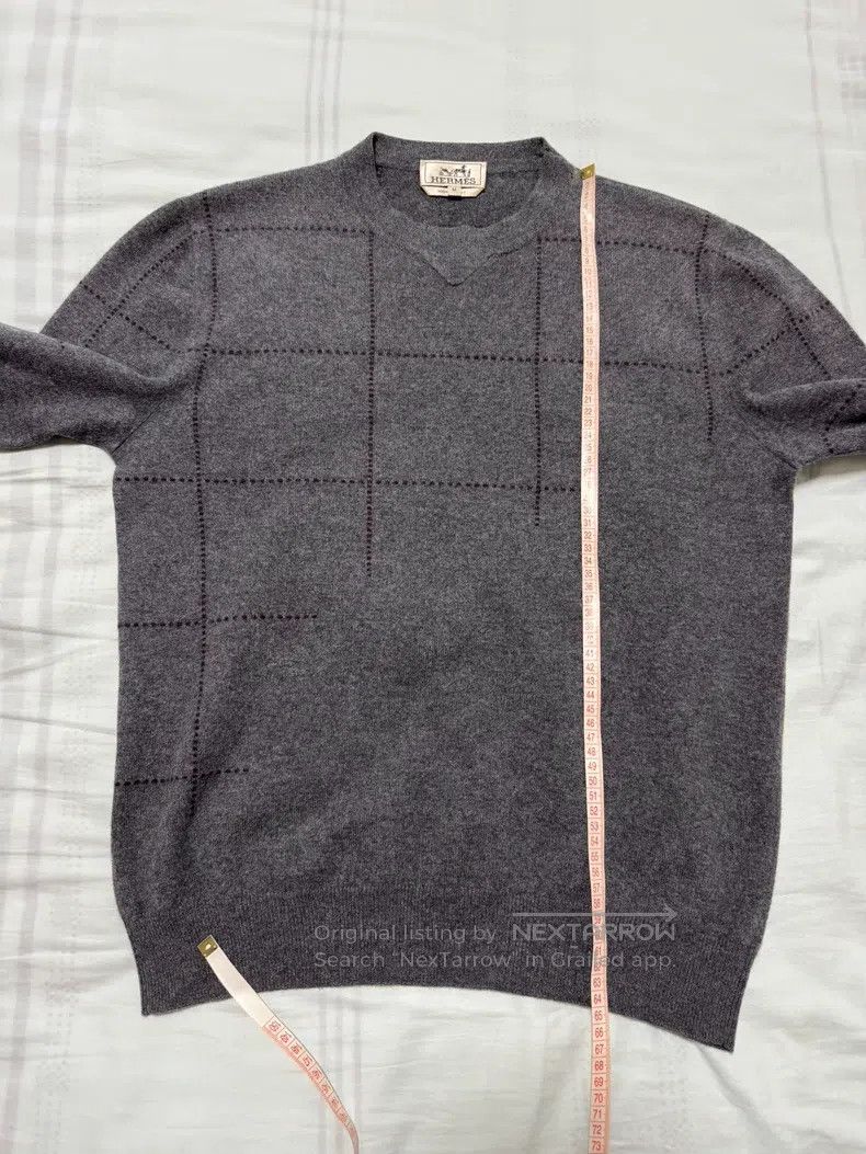 Hermes Hermes Cashmere Jumper, 100% Cashmere Size US M / EU 48-50 / 2 - 5 Thumbnail