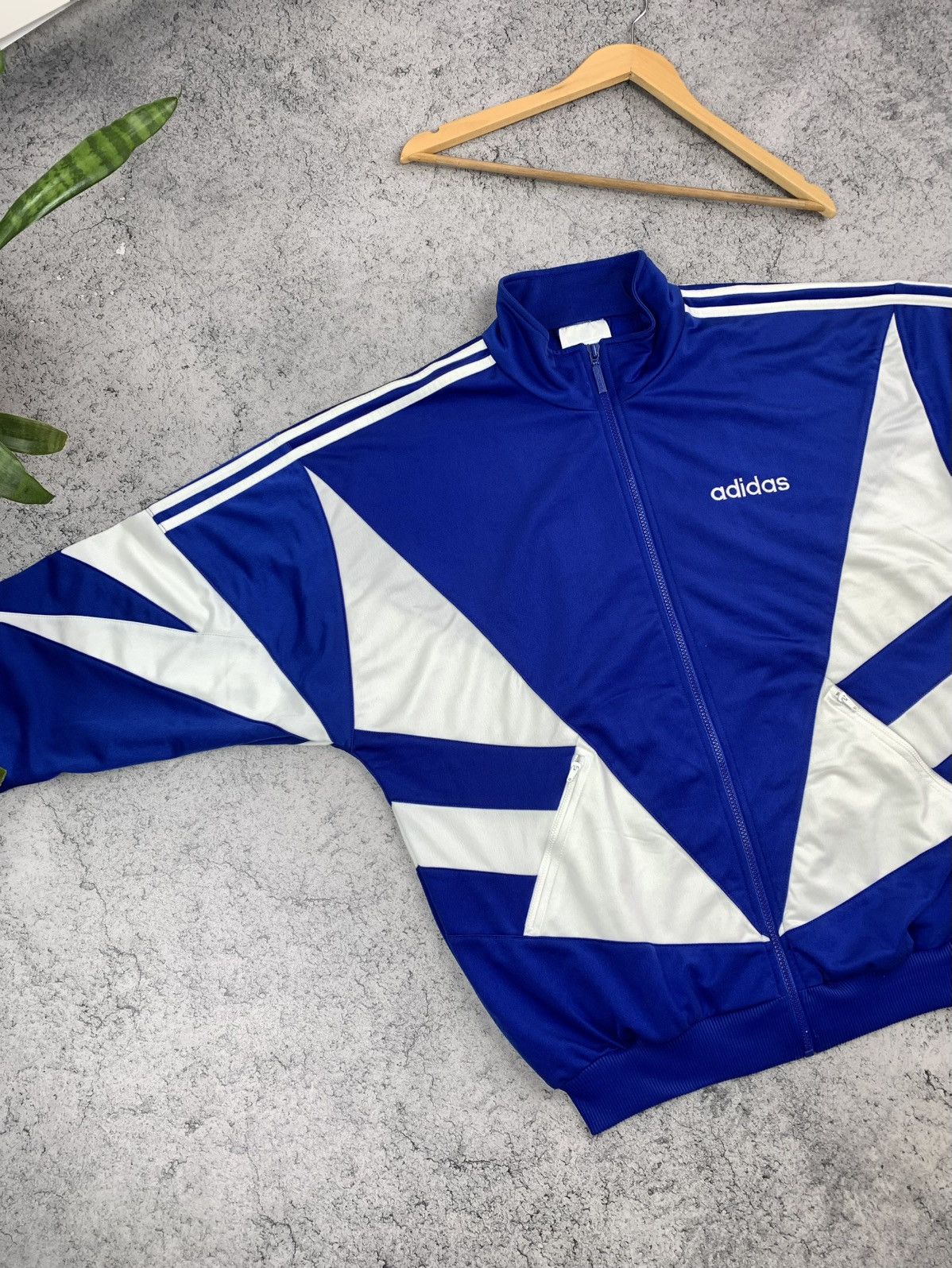Adidas × Vintage Adidas Originals Vintage 80s Mens Full-Zip Jacket Size M-L Size US M / EU 48-50 / 2 - 11 Thumbnail