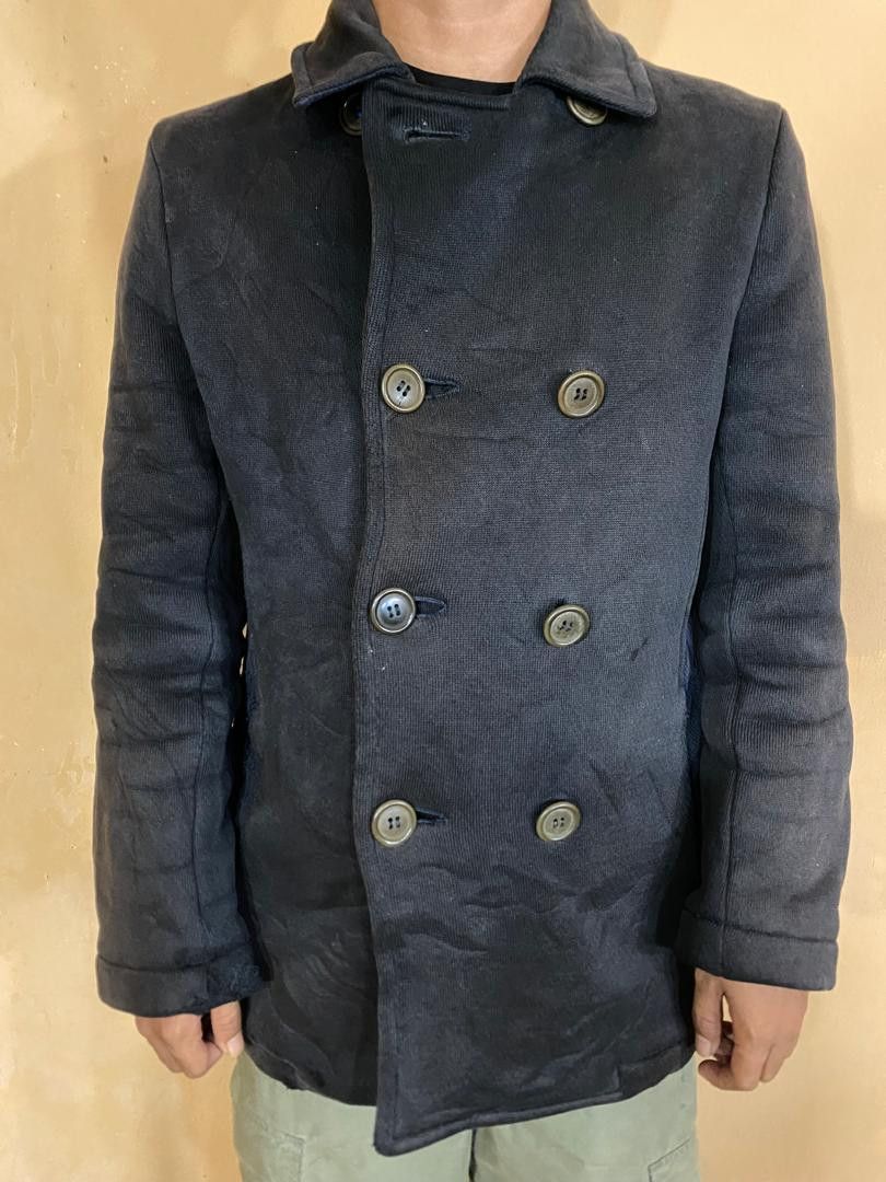 Blue Blue Japan Made Indigo Base Patchwork Blanket Lining Deck Jacket Size US M / EU 48-50 / 2 - 1 Thumbnail