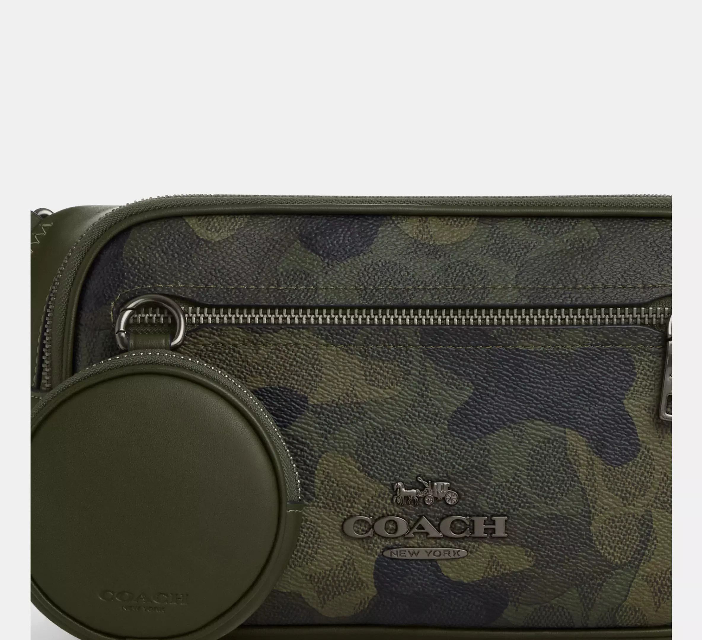 Coach Elias Belt Bag In Signature Camo Print CW314 Size ONE SIZE - 10 Thumbnail