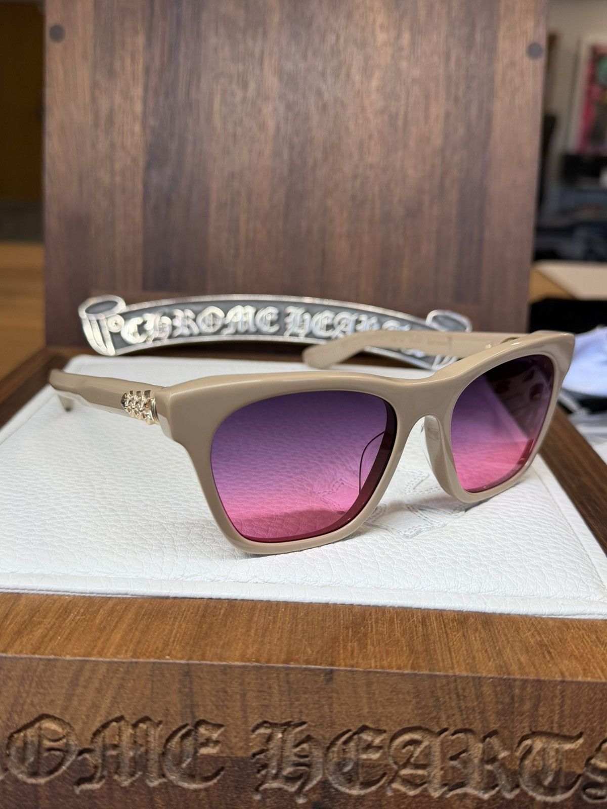 Chrome Hearts Chrome Hearts Clitterati Sunglasses Size ONE SIZE - 5 Thumbnail