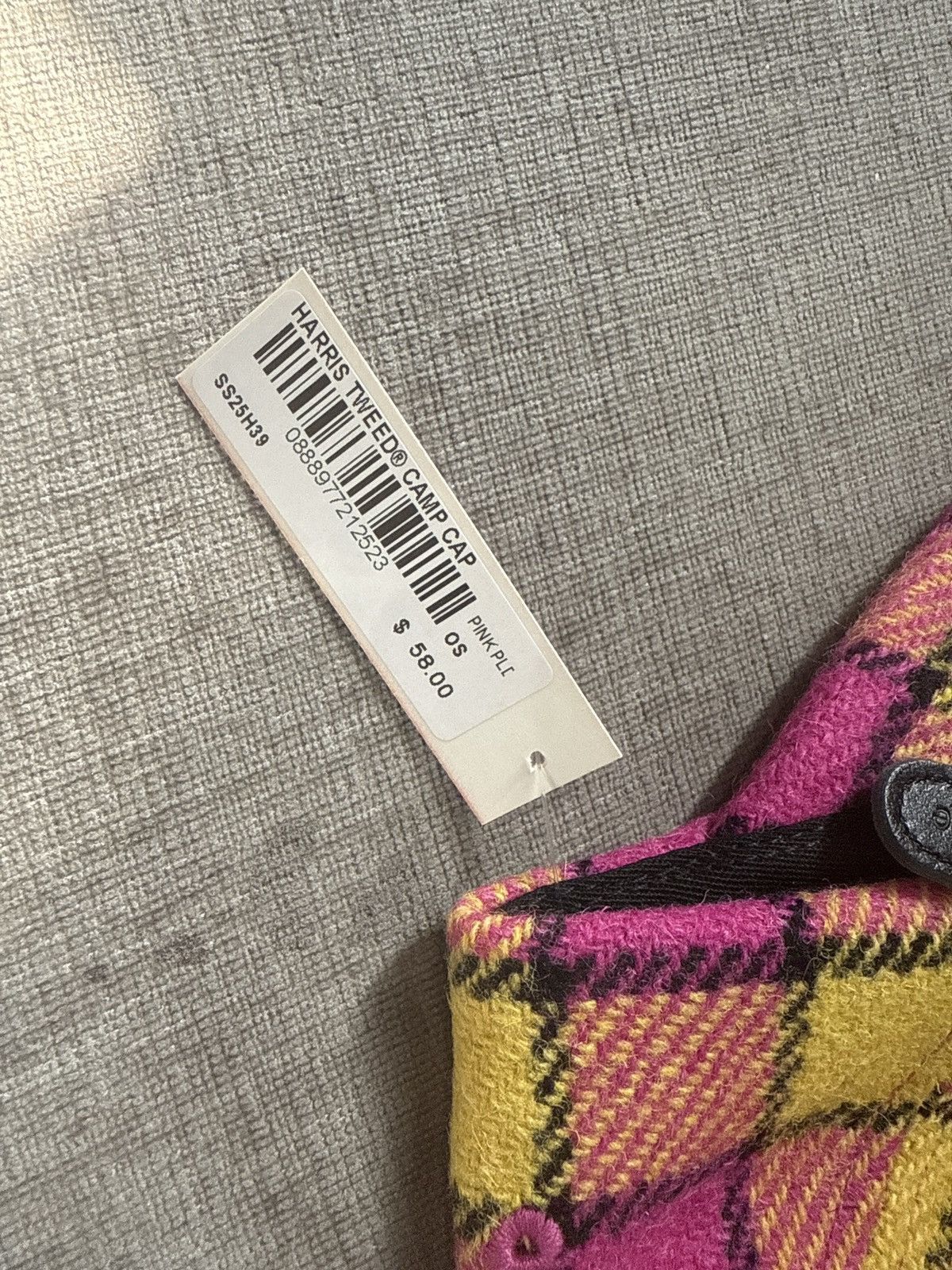 Supreme Harris Tweed® Camp Cap IN HAND READY TO SHIP Size ONE SIZE - 8 Thumbnail