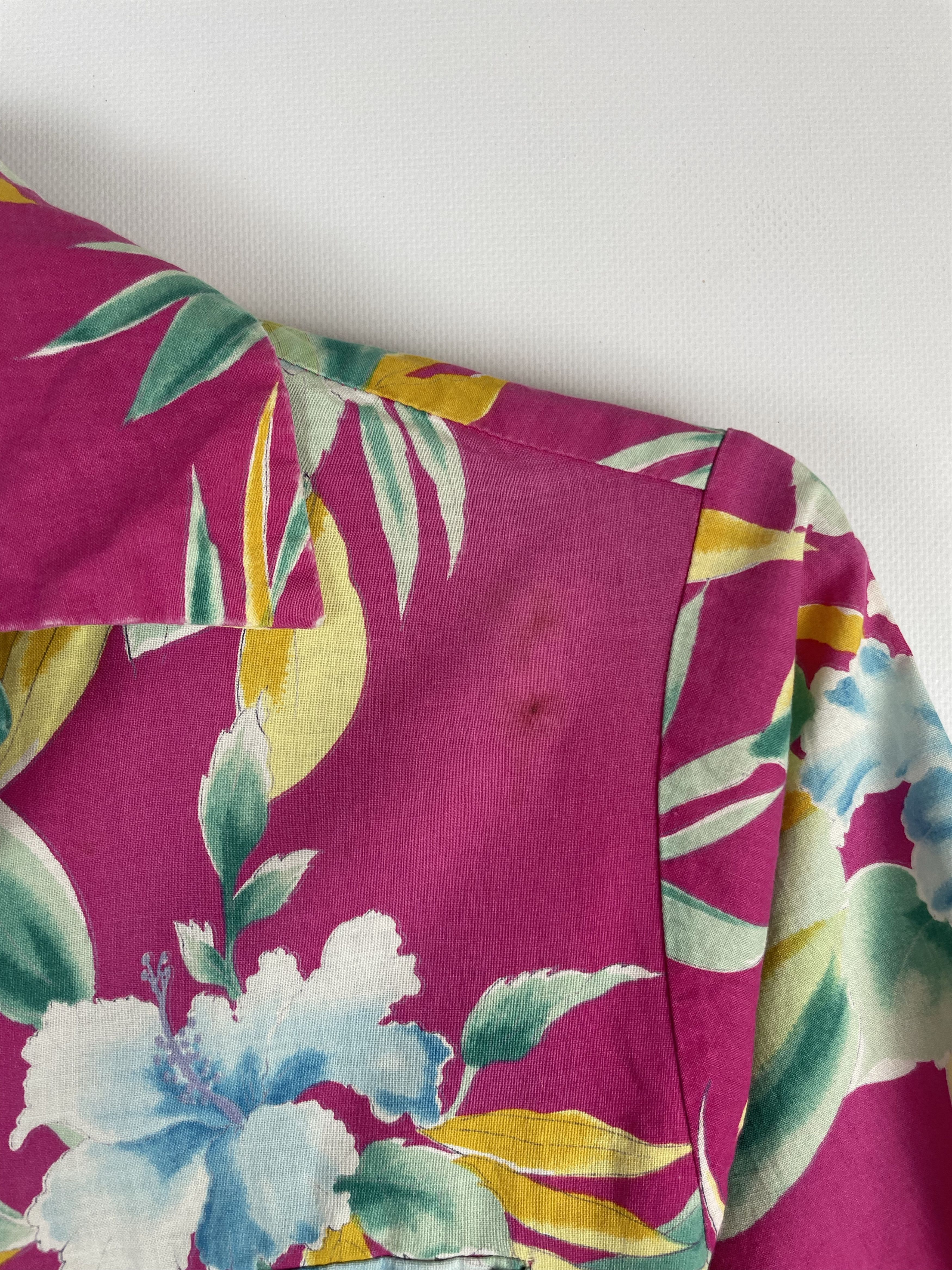 Vintage Vintage Crazy Aloha Hawaiian Shirt Size US M / EU 48-50 / 2 - 5 Thumbnail