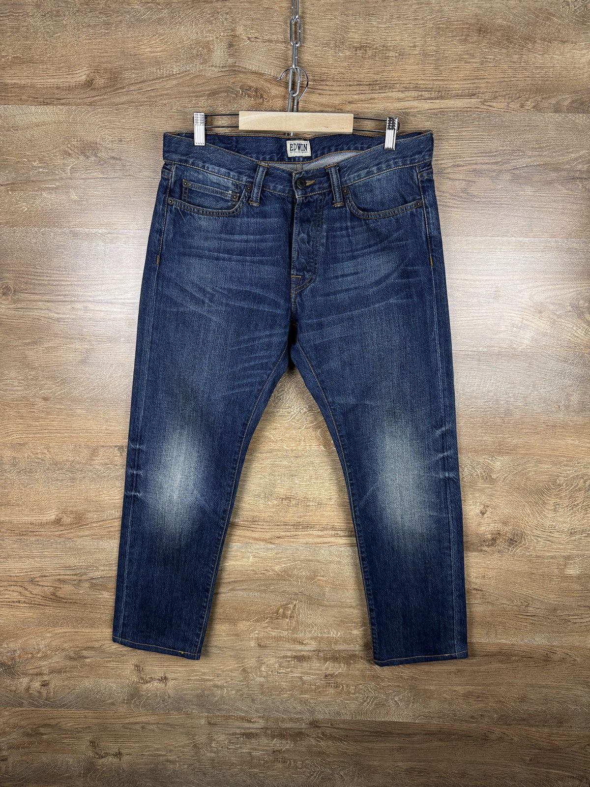 Edwin Mens Vintage Edwin Javanese denim jeans pants size 31/32 y2k Size US 31 - 1 Thumbnail