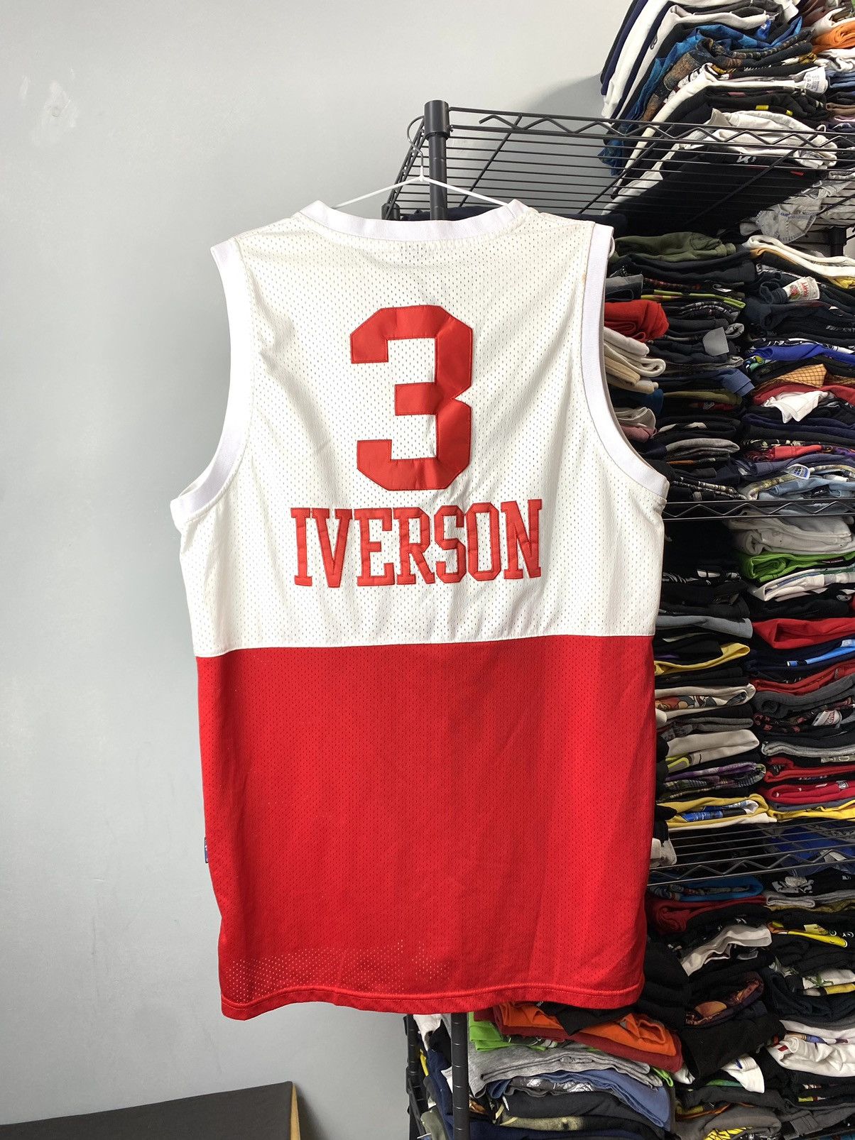 NBA Reebok Phila Iverson NBA Basketball Jersey Hype Size US XL / EU 56 / 4 - 2 Thumbnail