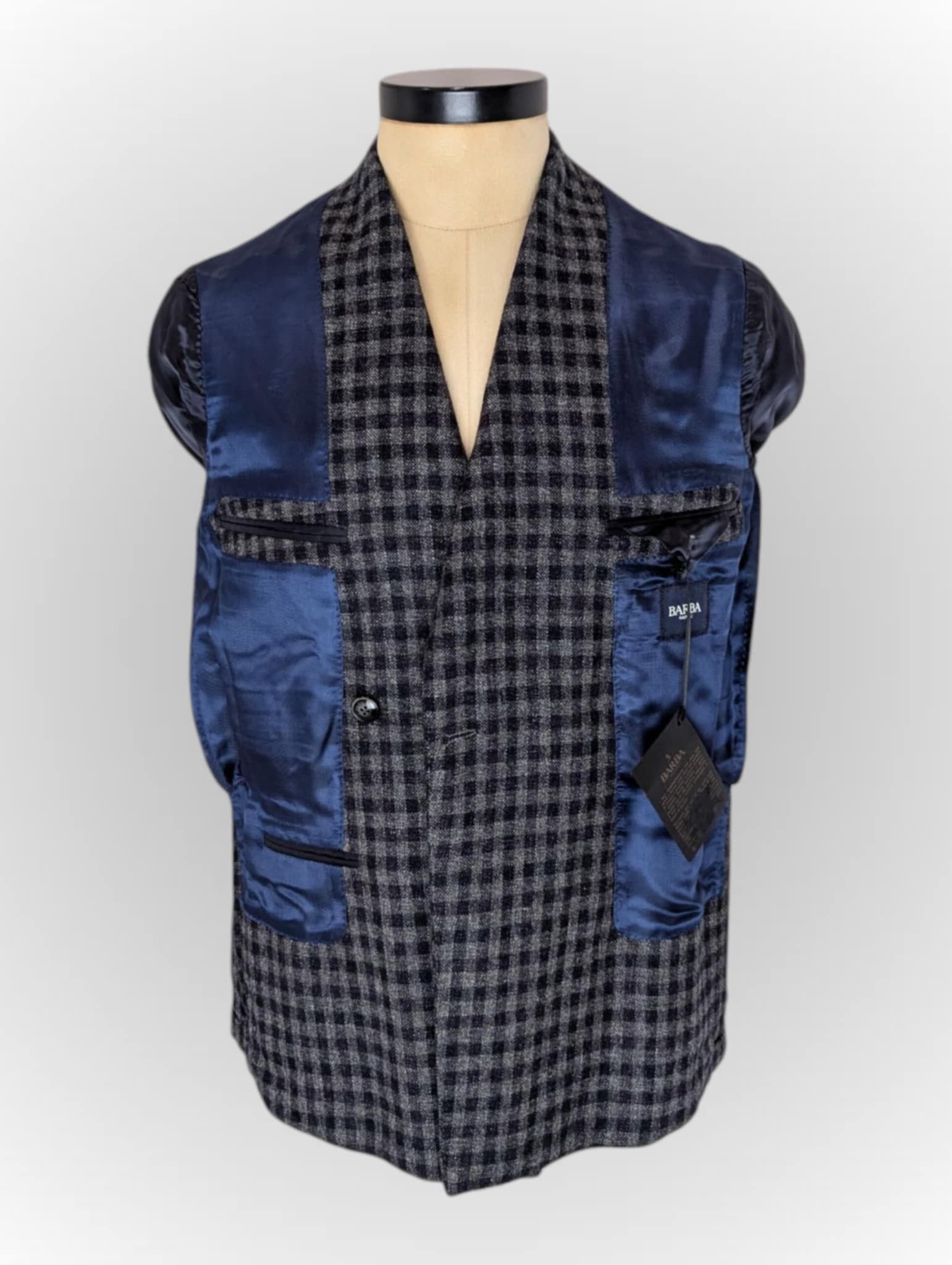 Barba Napoli Double-breasted Barba Napoli Italian wool kiton brioni Size 48R - 7 Thumbnail